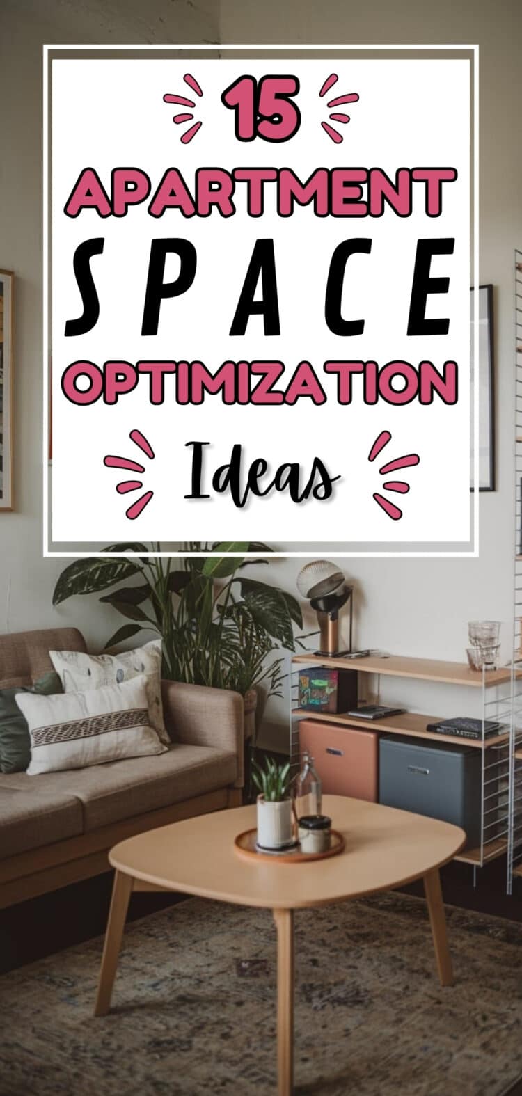 Image showcasing 15 Cheap Apartment Space Optimization Ideas - The Mega Mom