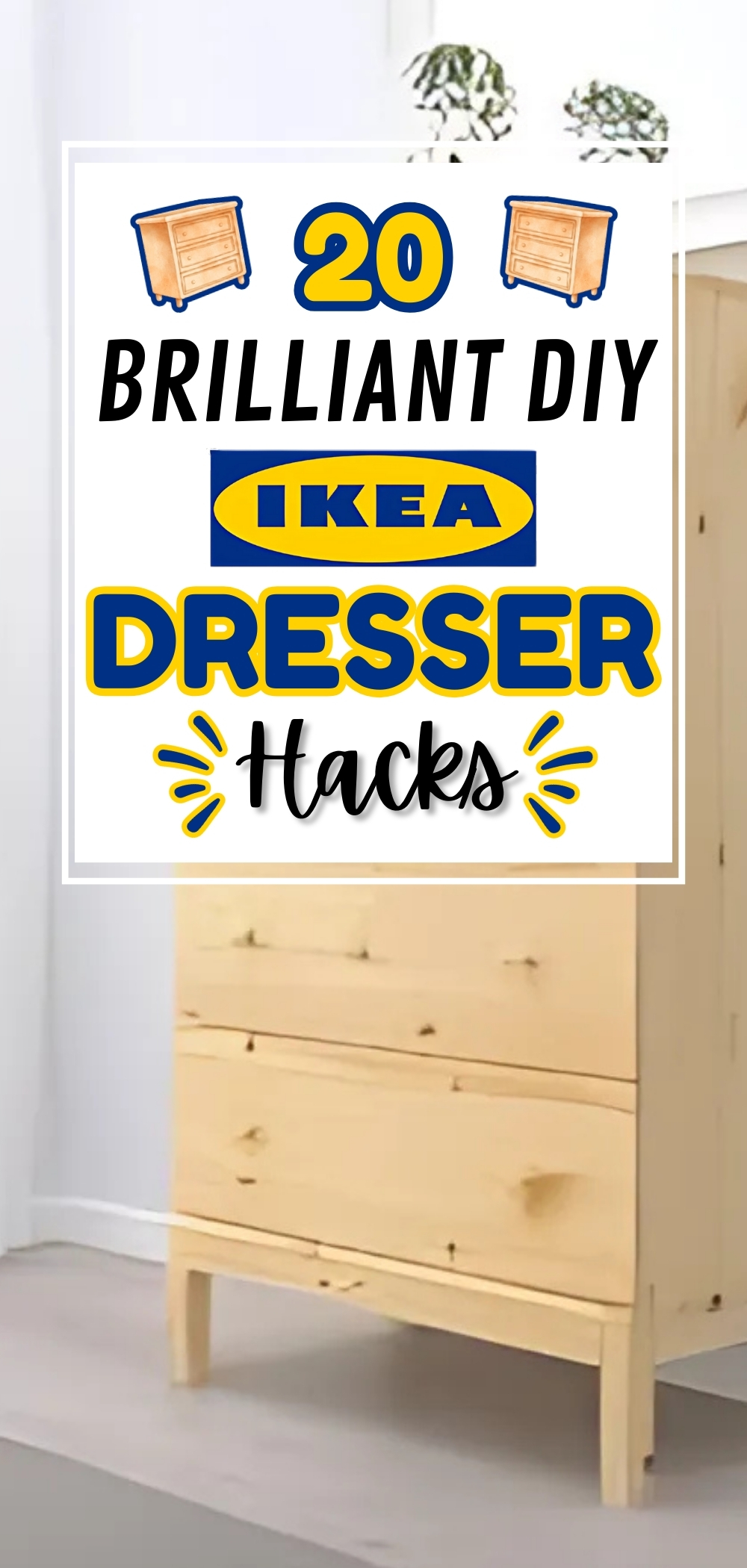 DIY IKEA Dresser