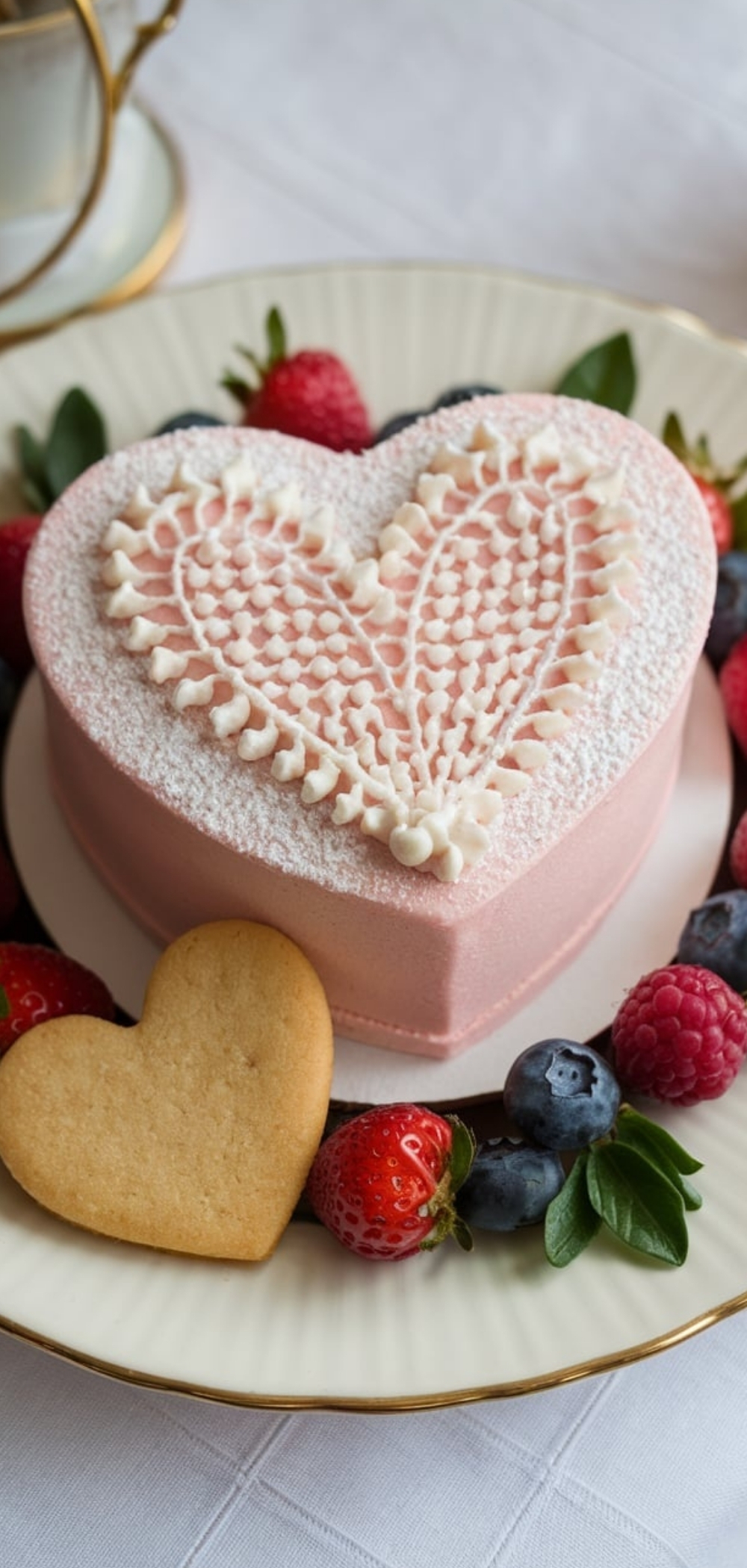 Mini Heart Cake