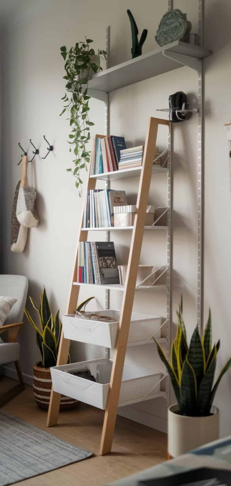 15 Cheap Apartment Space Optimization Ideas - The Mega Mom - Apartment Space Maximizing Ideas With Vertical Elements Usage