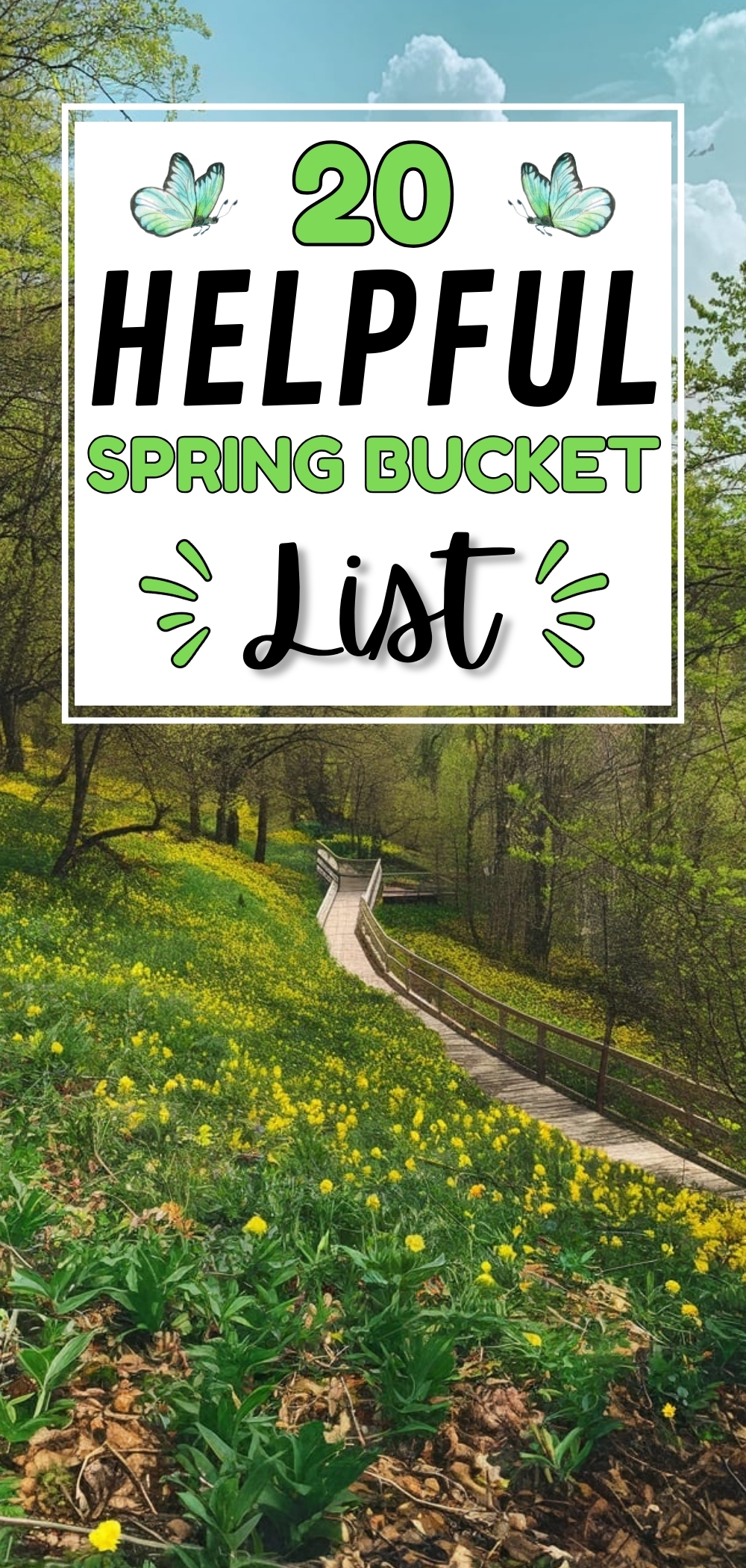 Spring Bucket List