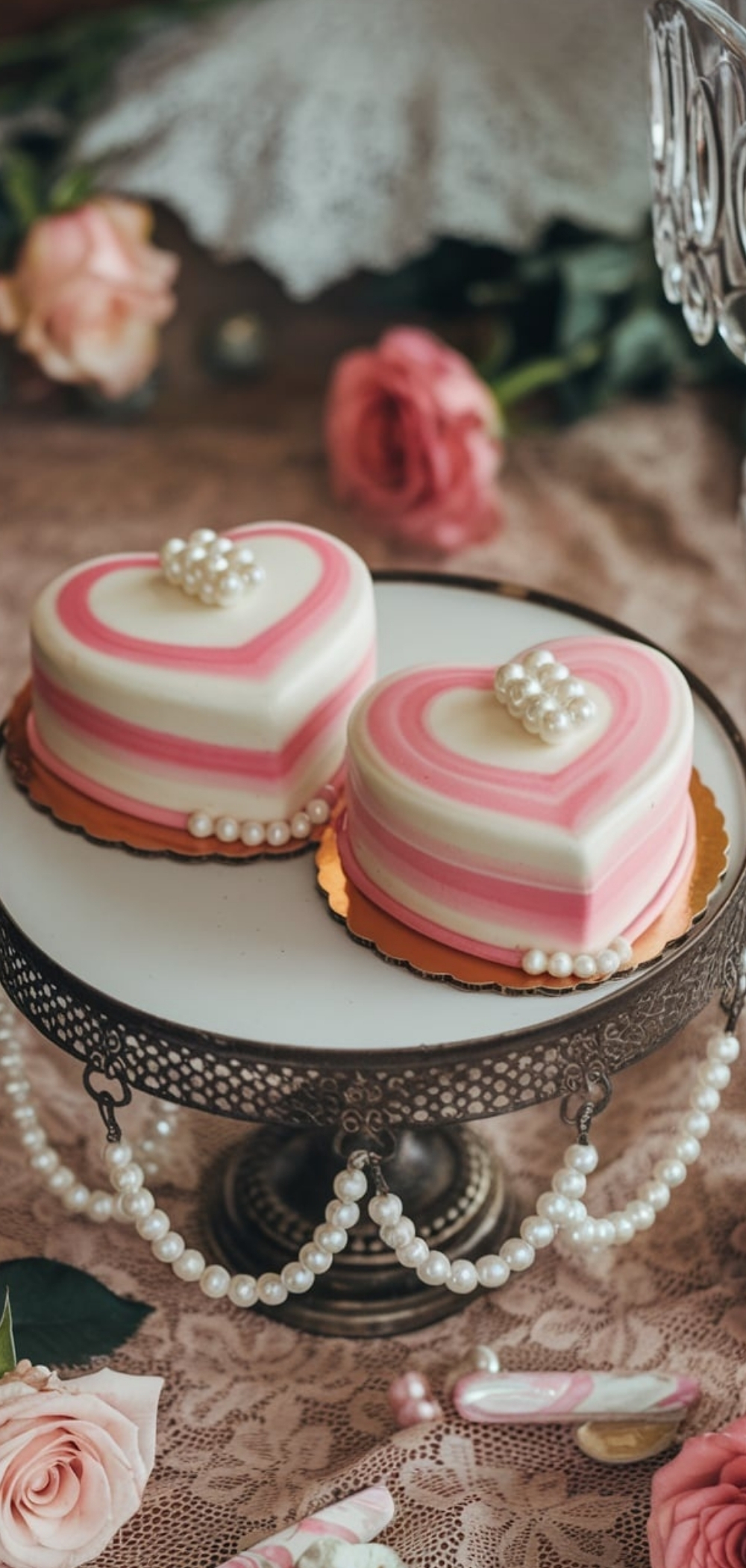 Mini Heart Cake