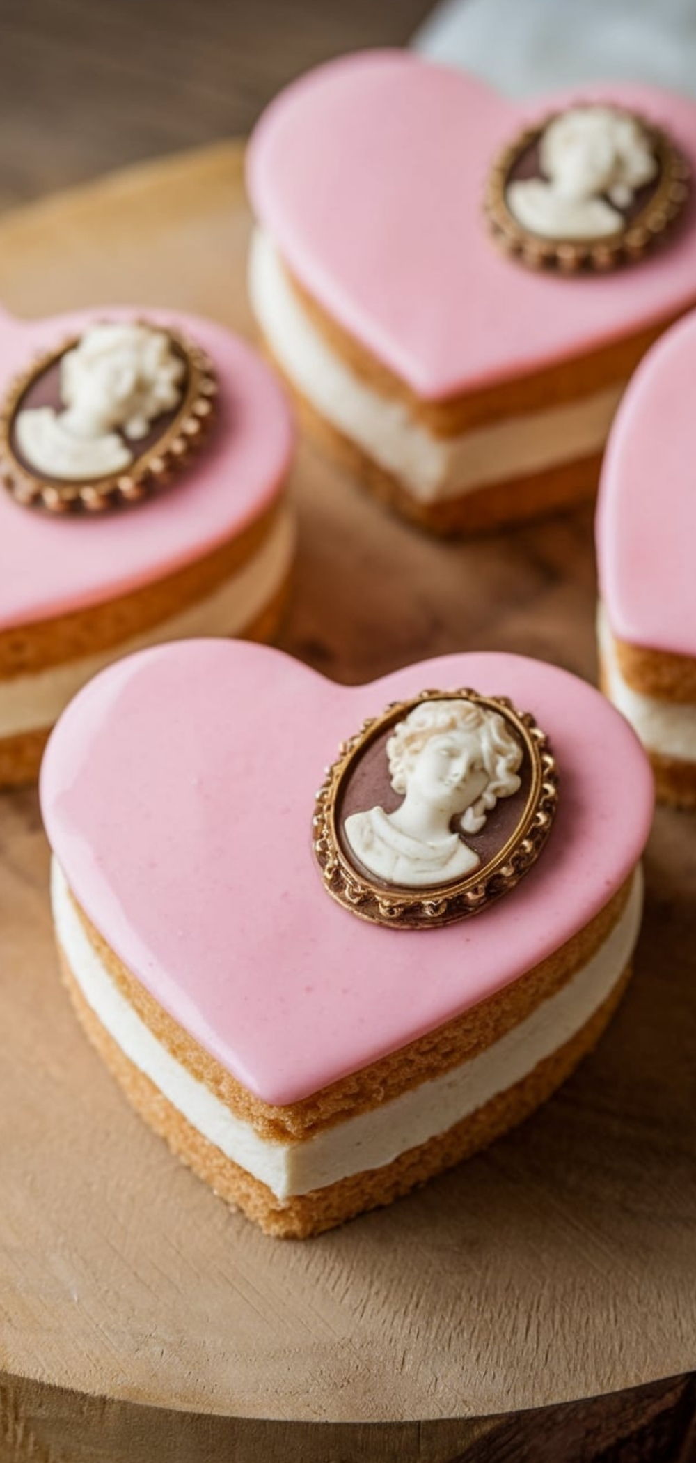 Mini Heart Cake