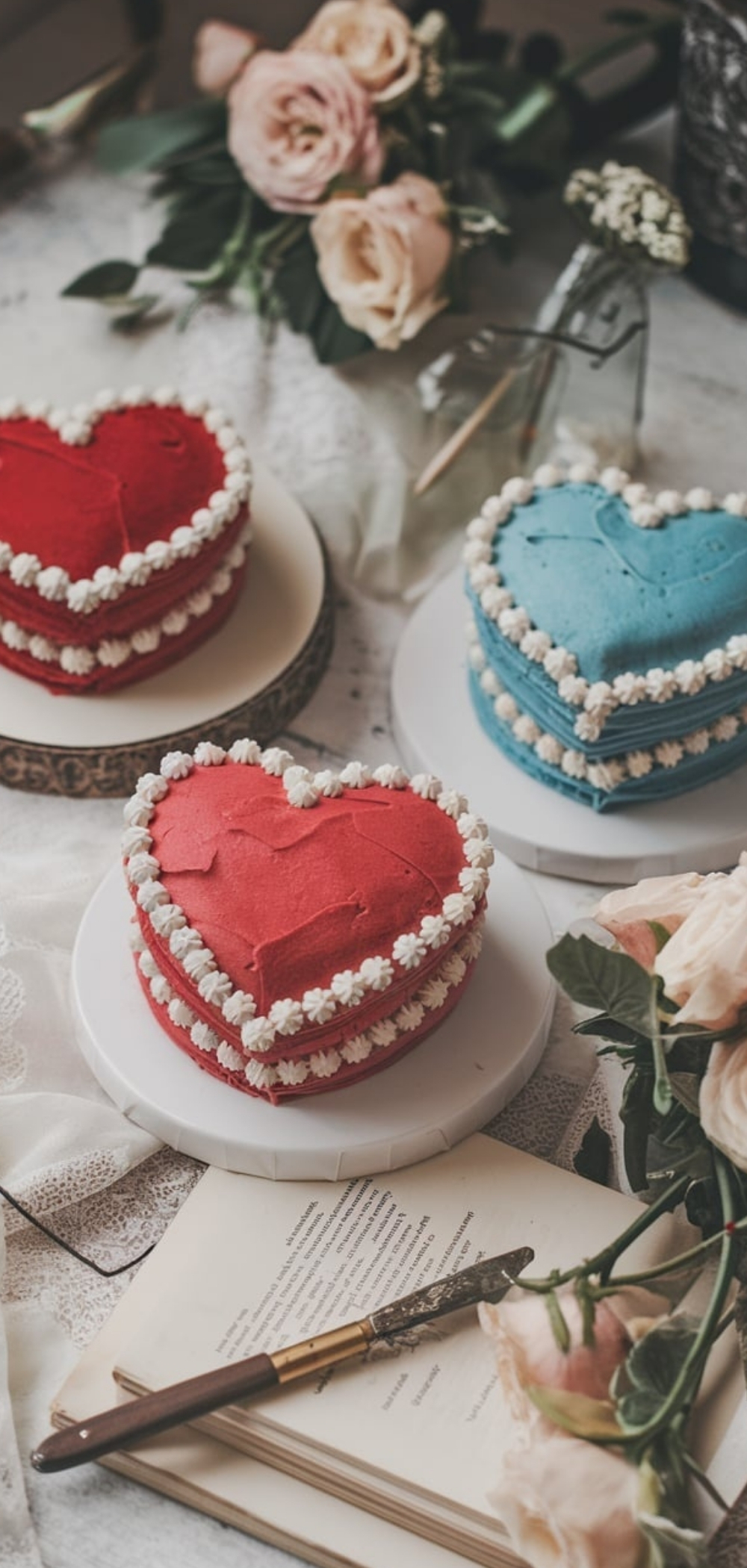 Mini Heart Cake