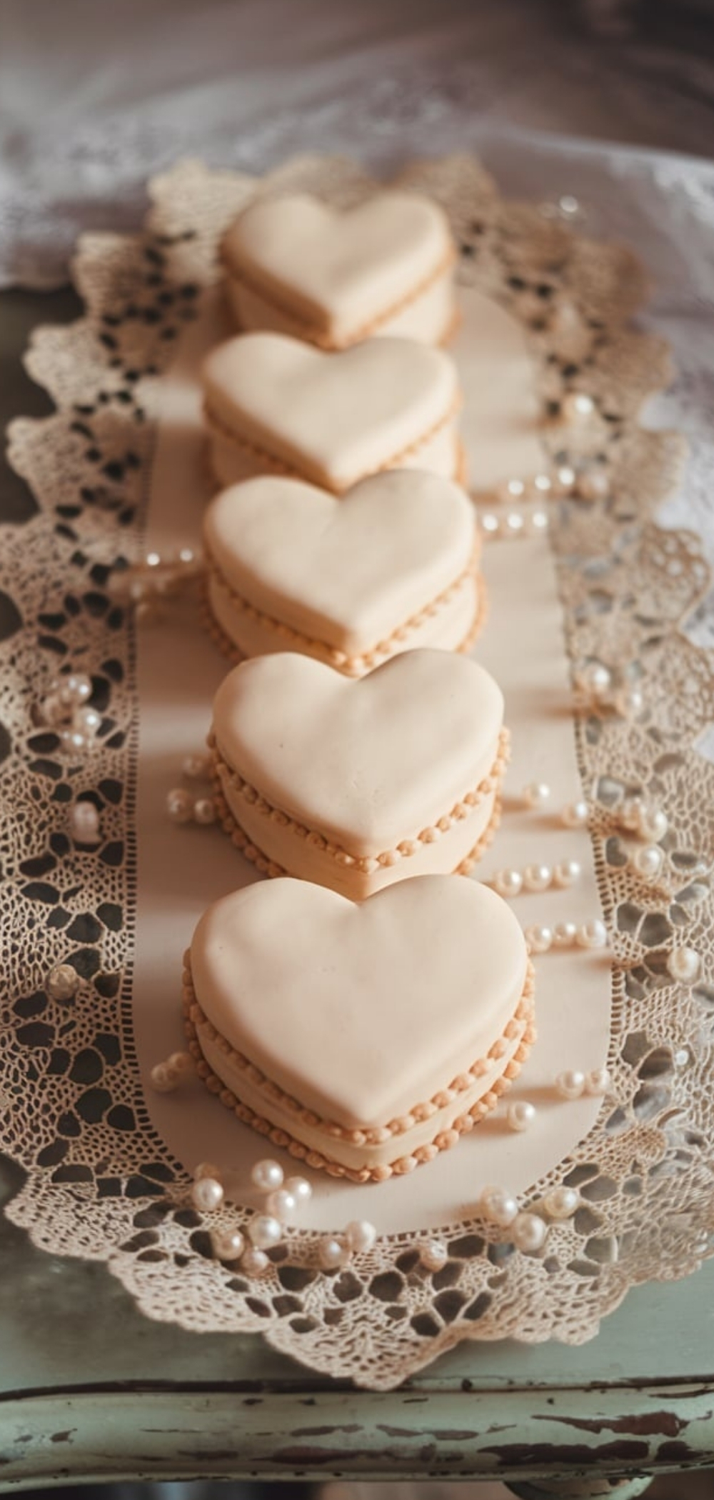 Mini Heart Cake