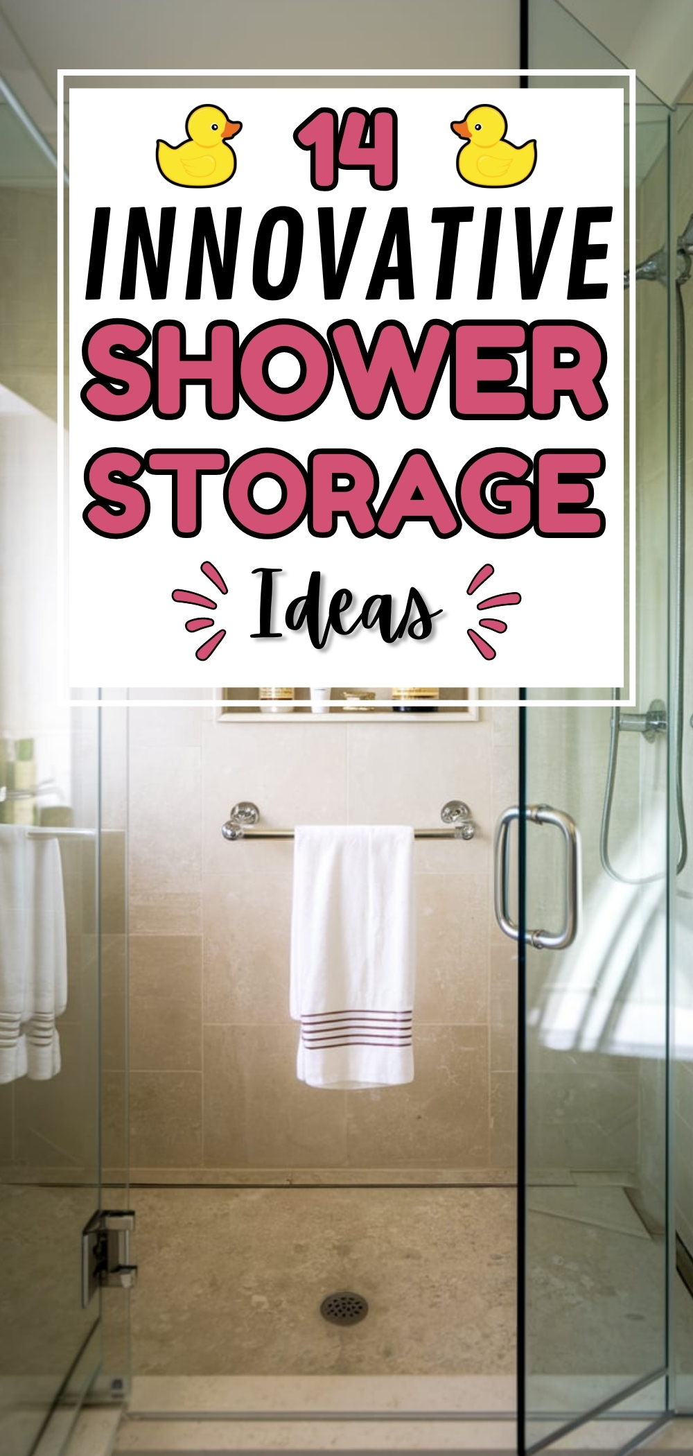 Shower Storage Ideas 