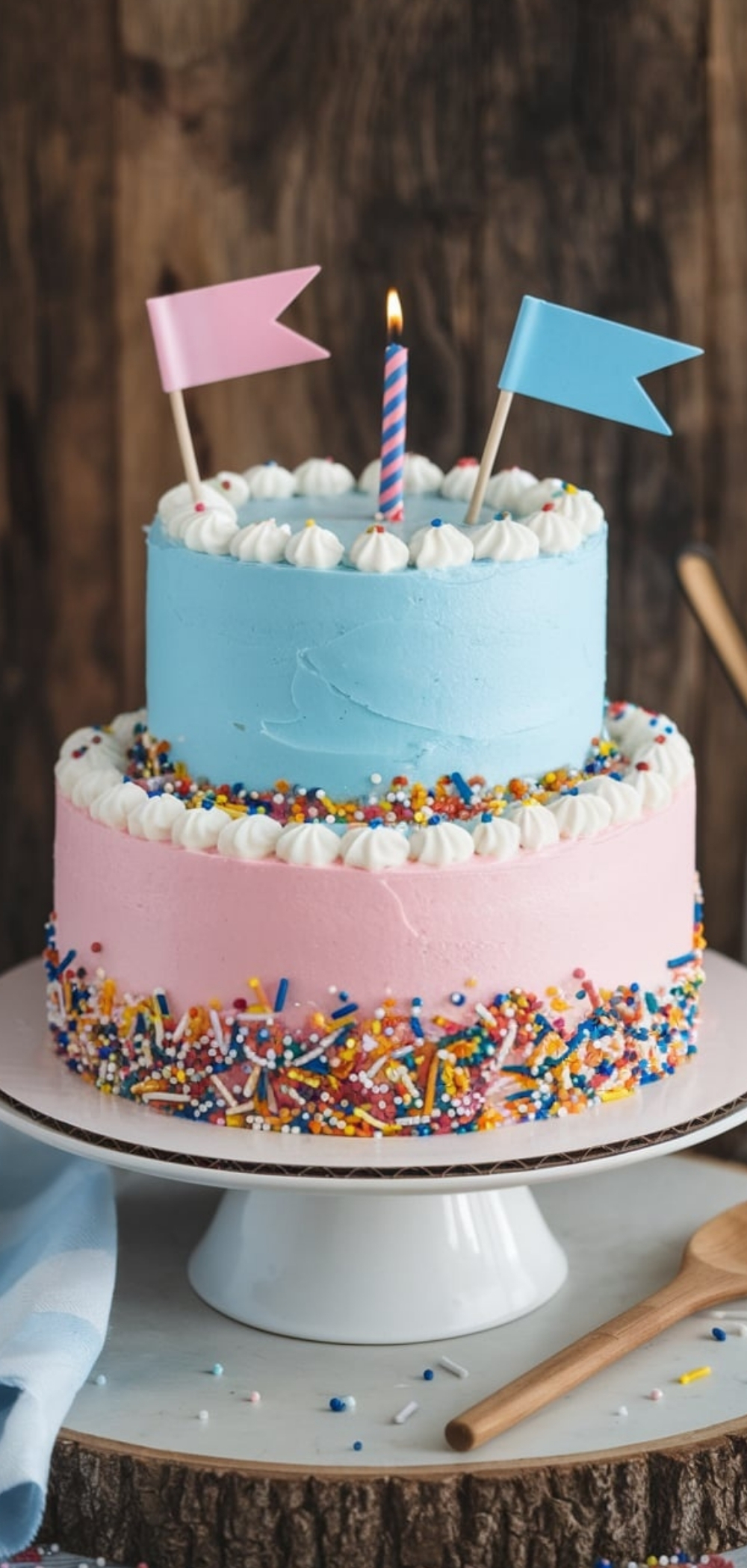 Gender Reveal Cake Ideas Simple