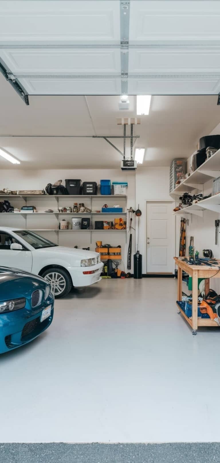 Two Car Rake Storage 13 Easy Ideas For 2 Car Garage Organization - The Mega Mom