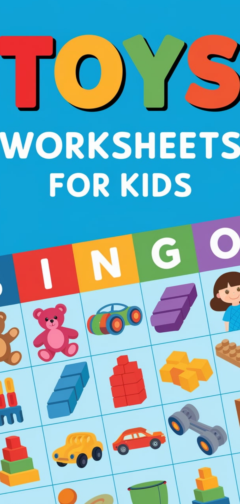 Toys Worksheets For Kids