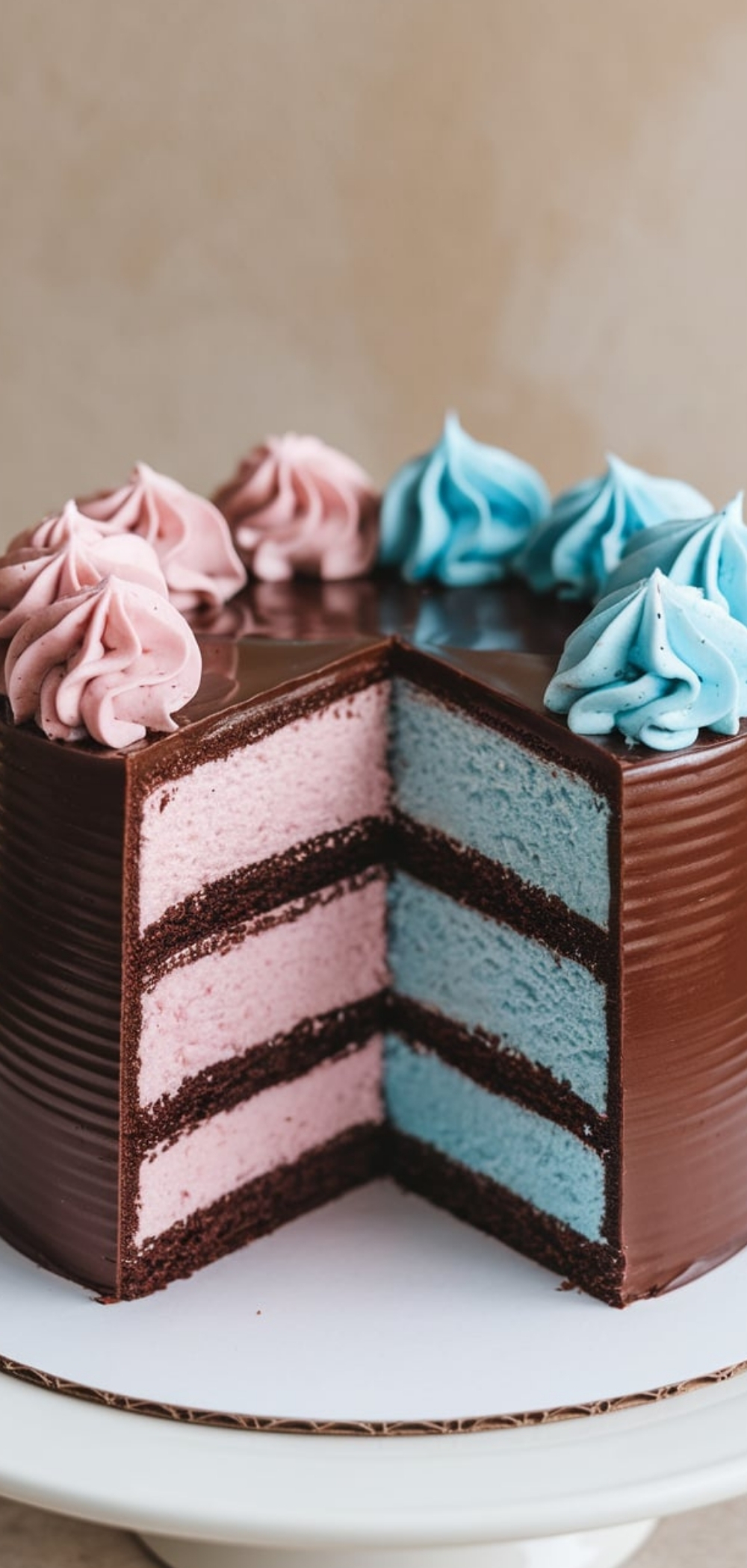 Gender Reveal Cake Ideas Simple