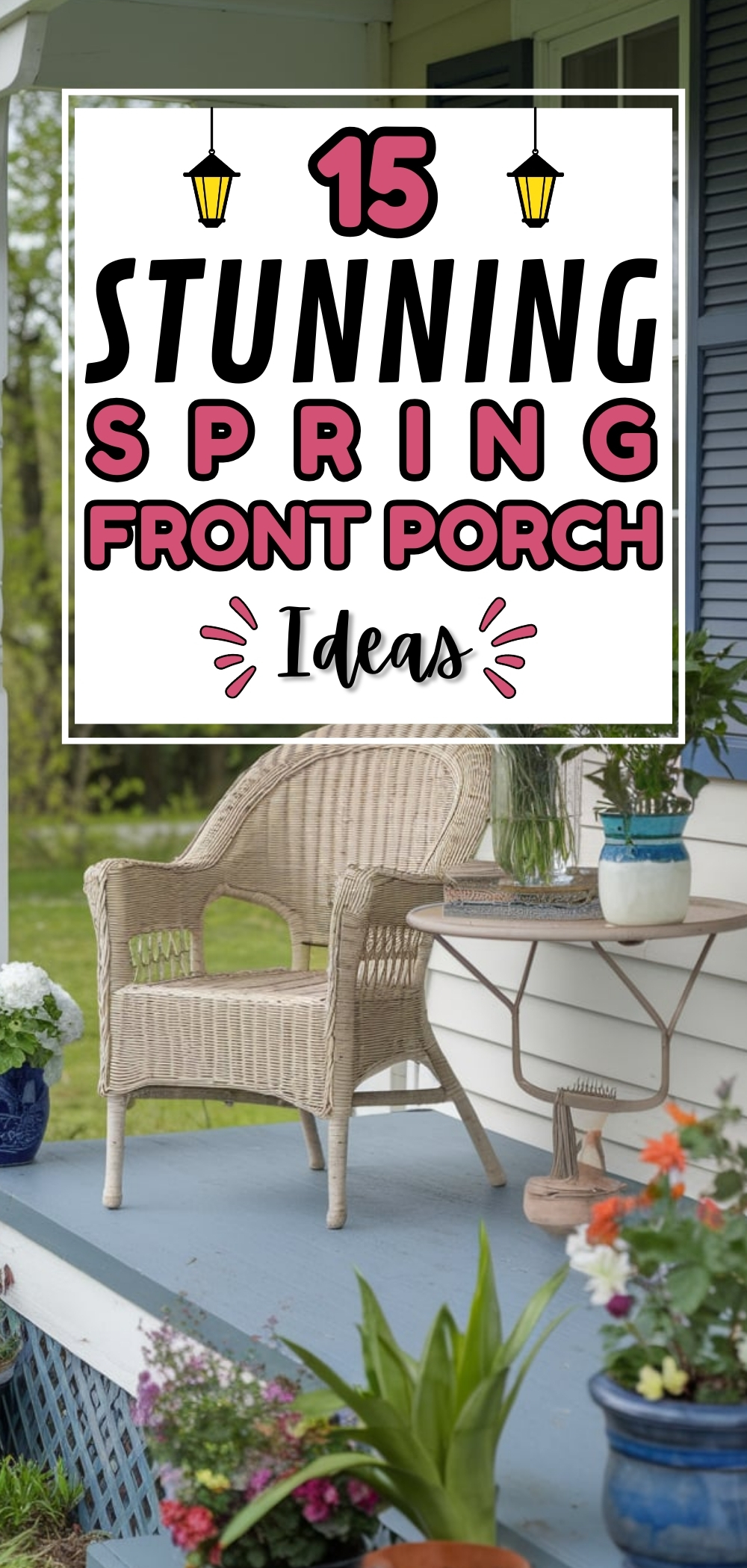 Spring Front Porch