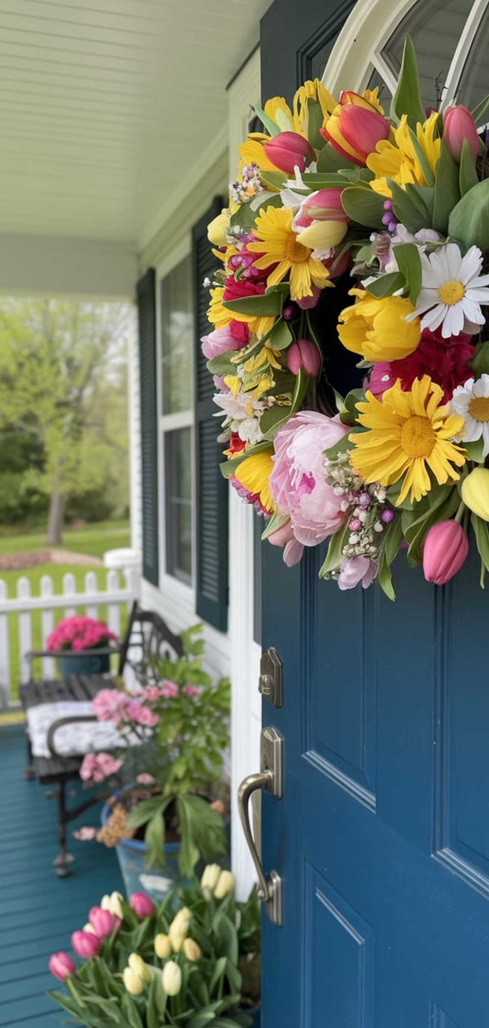 Spring Front Porch