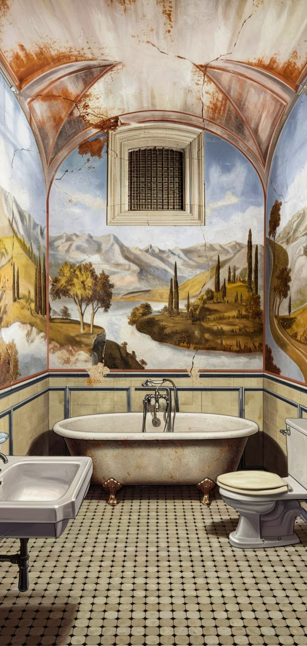 Old Italian Bathroom