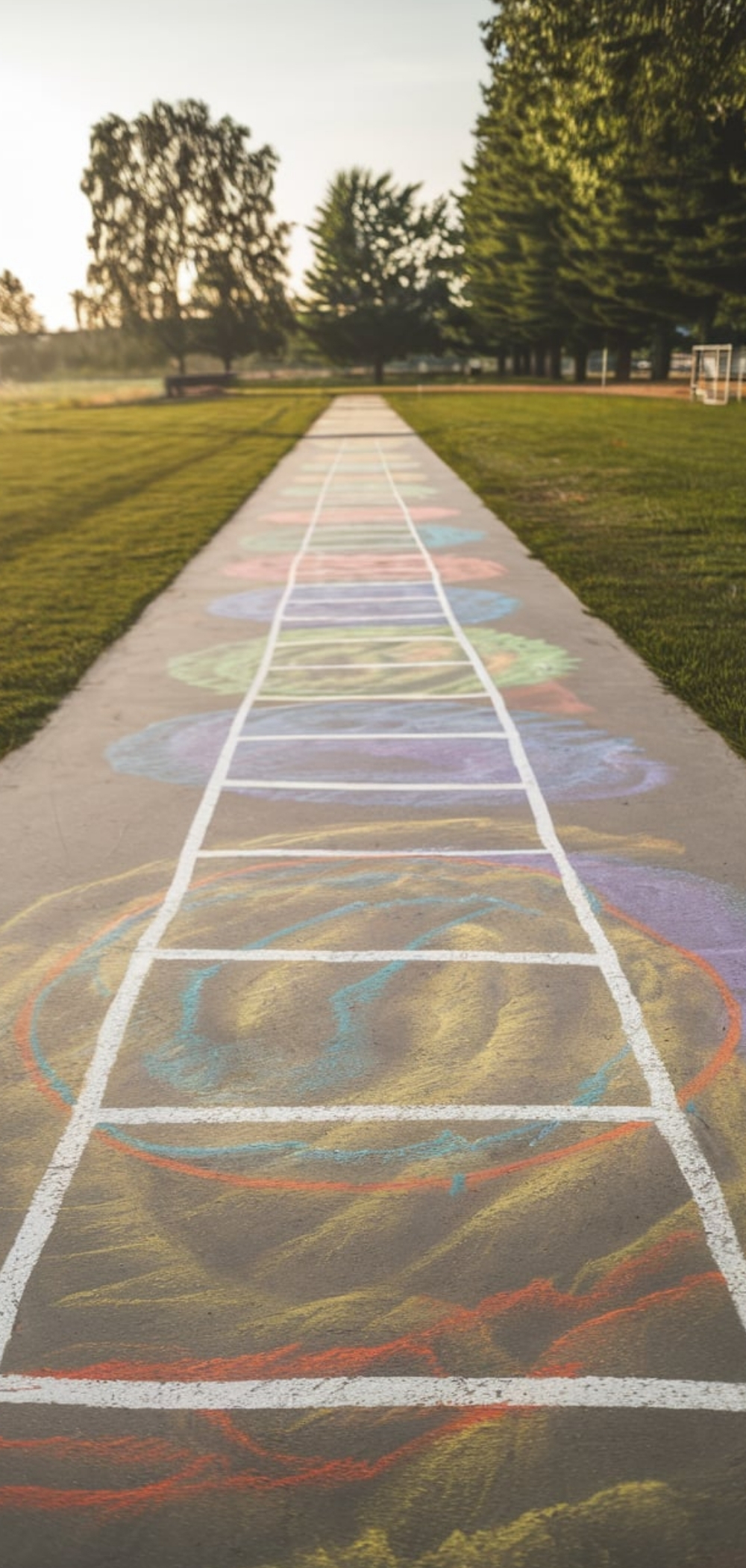 Chalk Obstacle Course