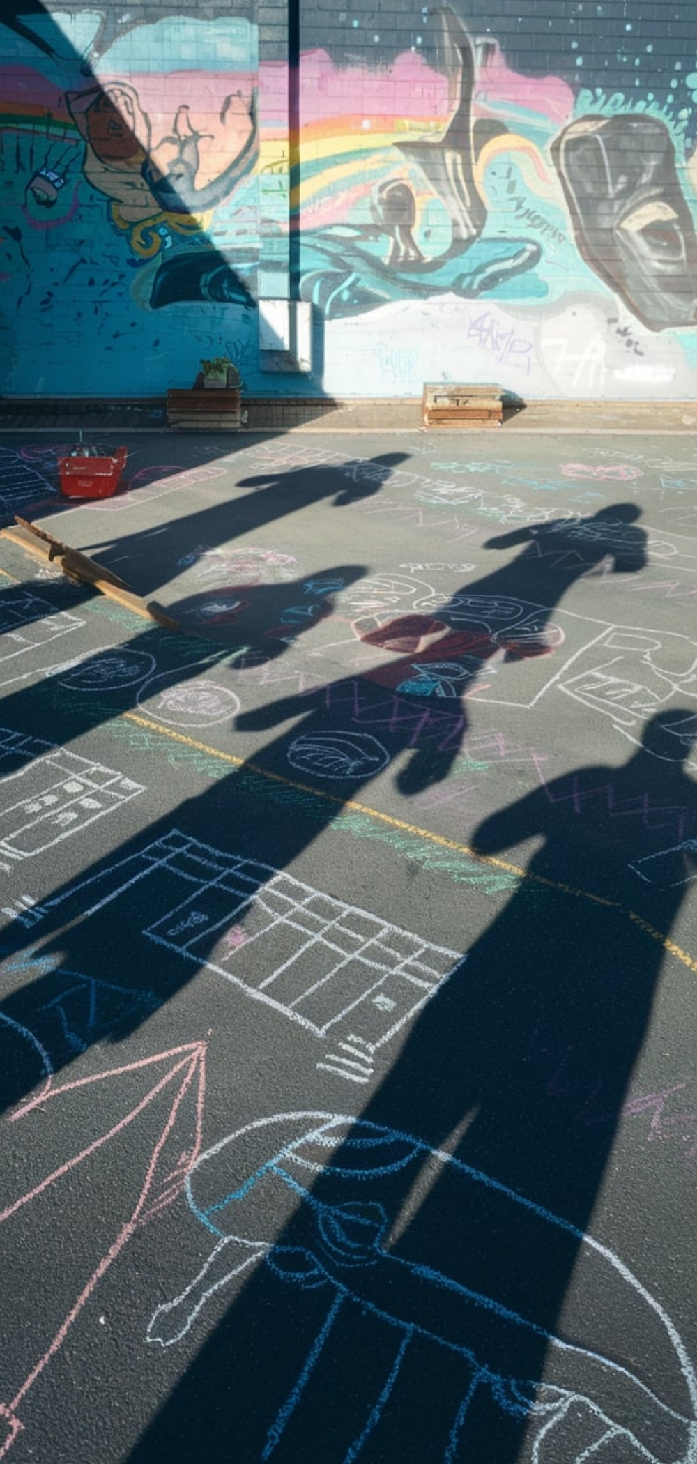 Chalk Obstacle Course