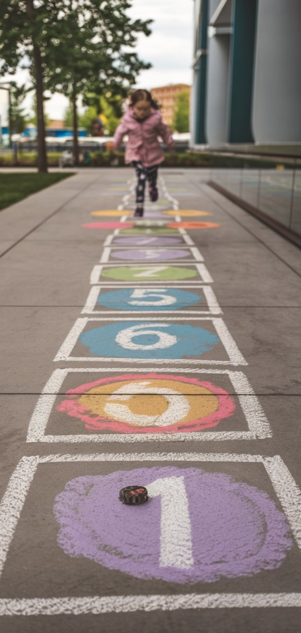 Chalk Obstacle Course