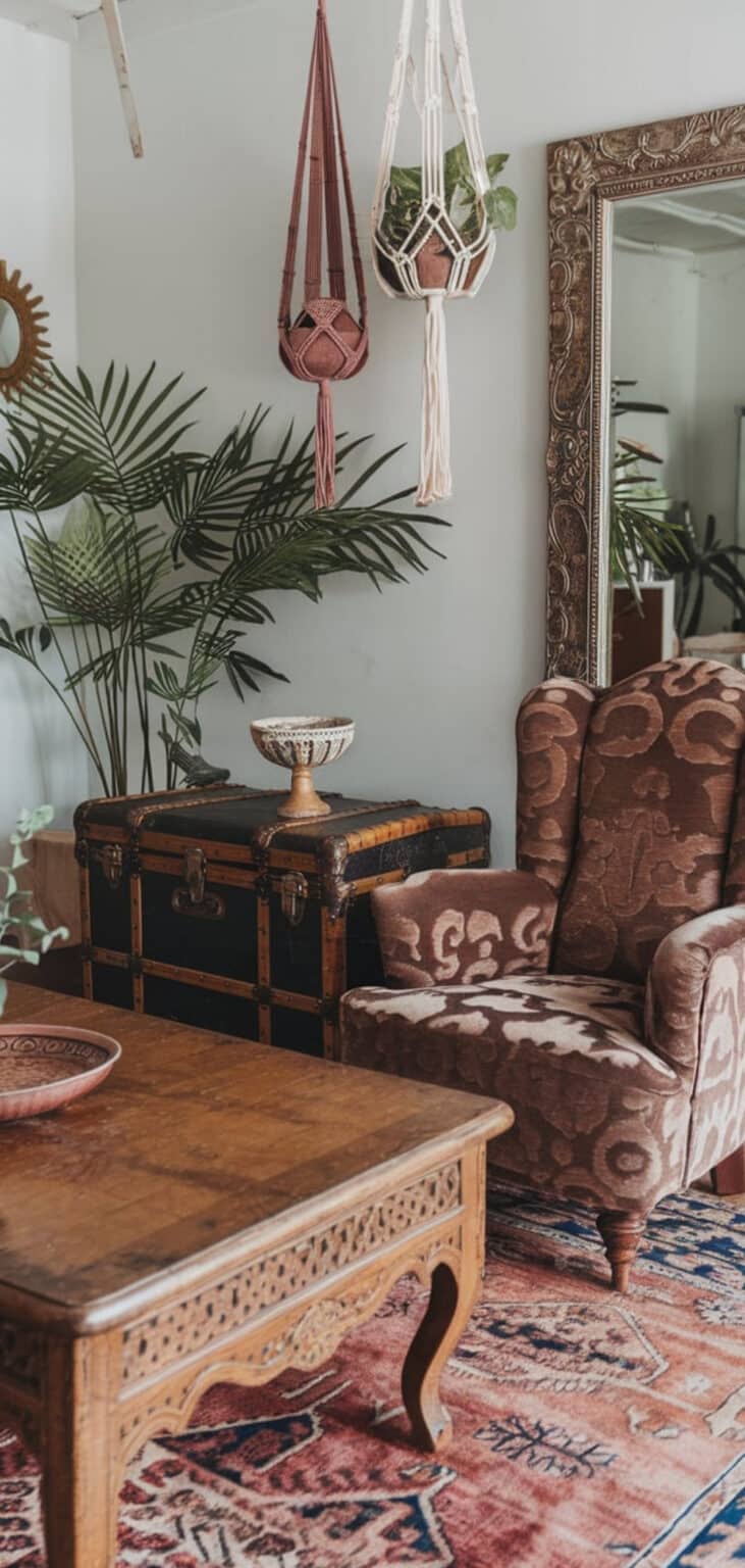 18 Chic & Cozy Boho Living Room Ideas for 2025 - The Mega Mom