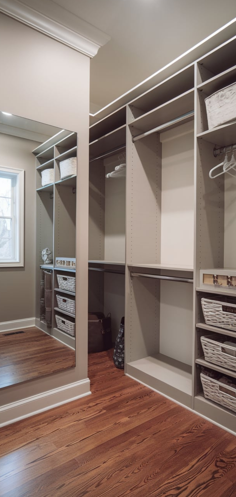 Master Closet Design Layout