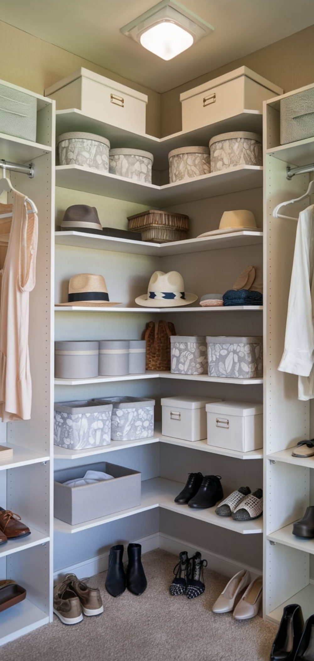 Clothing Shelf Organization