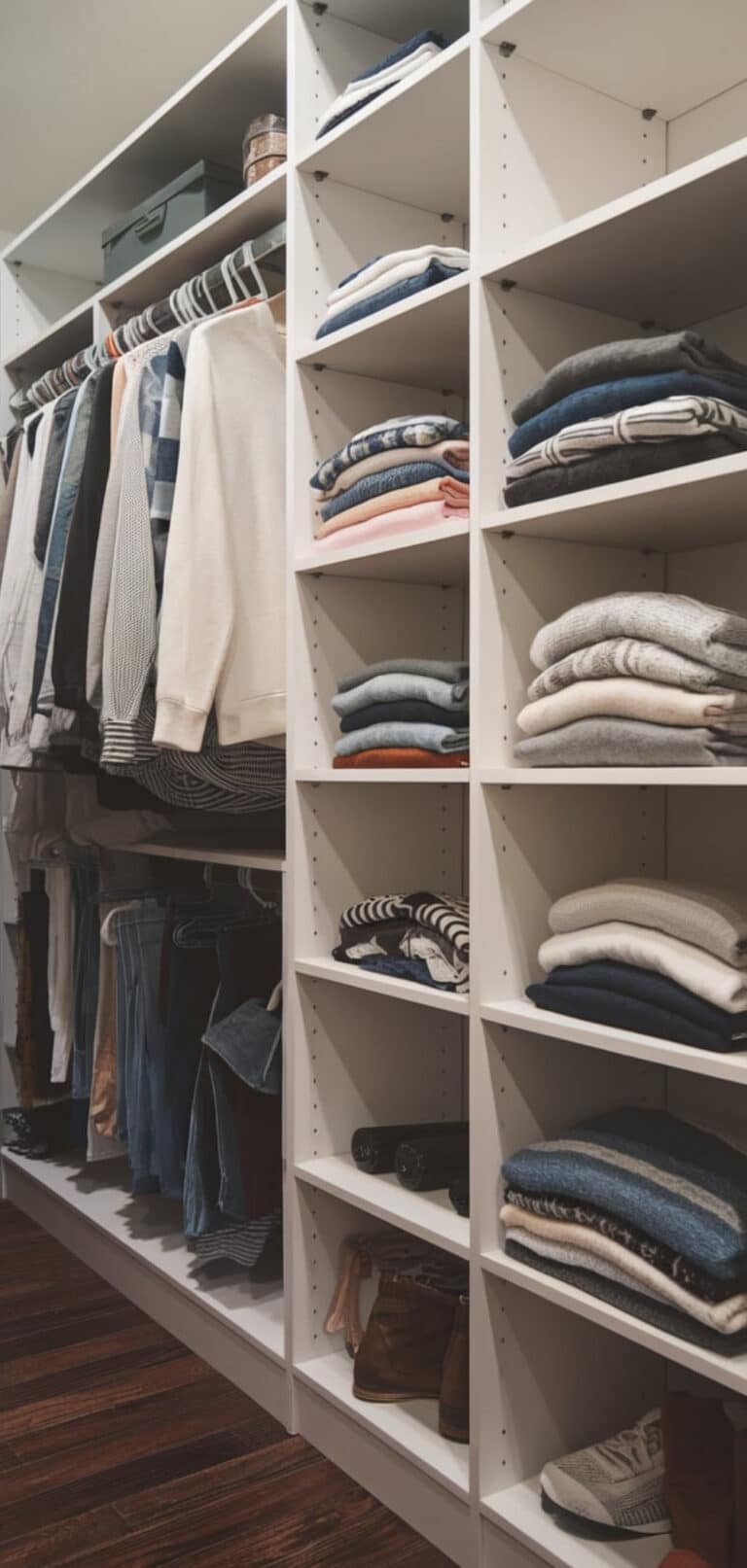13 Innovative Walking Closet Organization Ideas - The Mega Mom