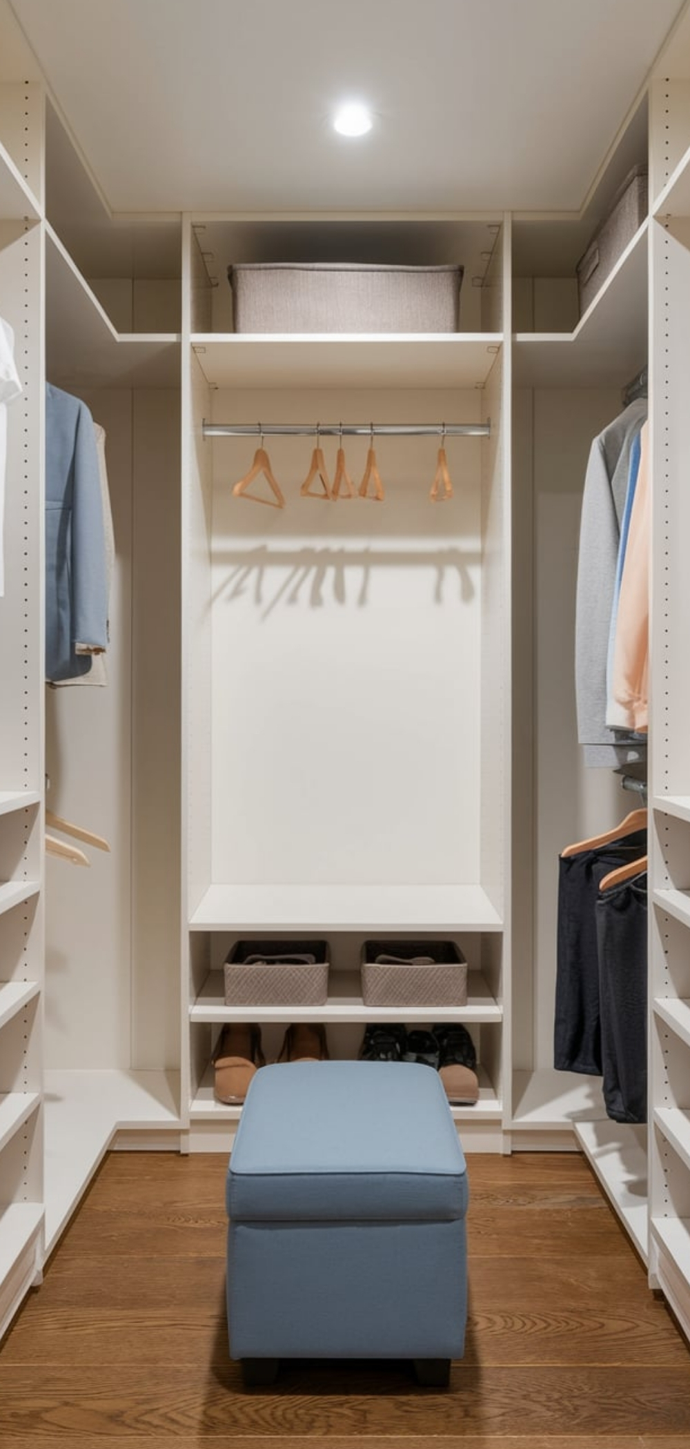 Master Closet Design Layout