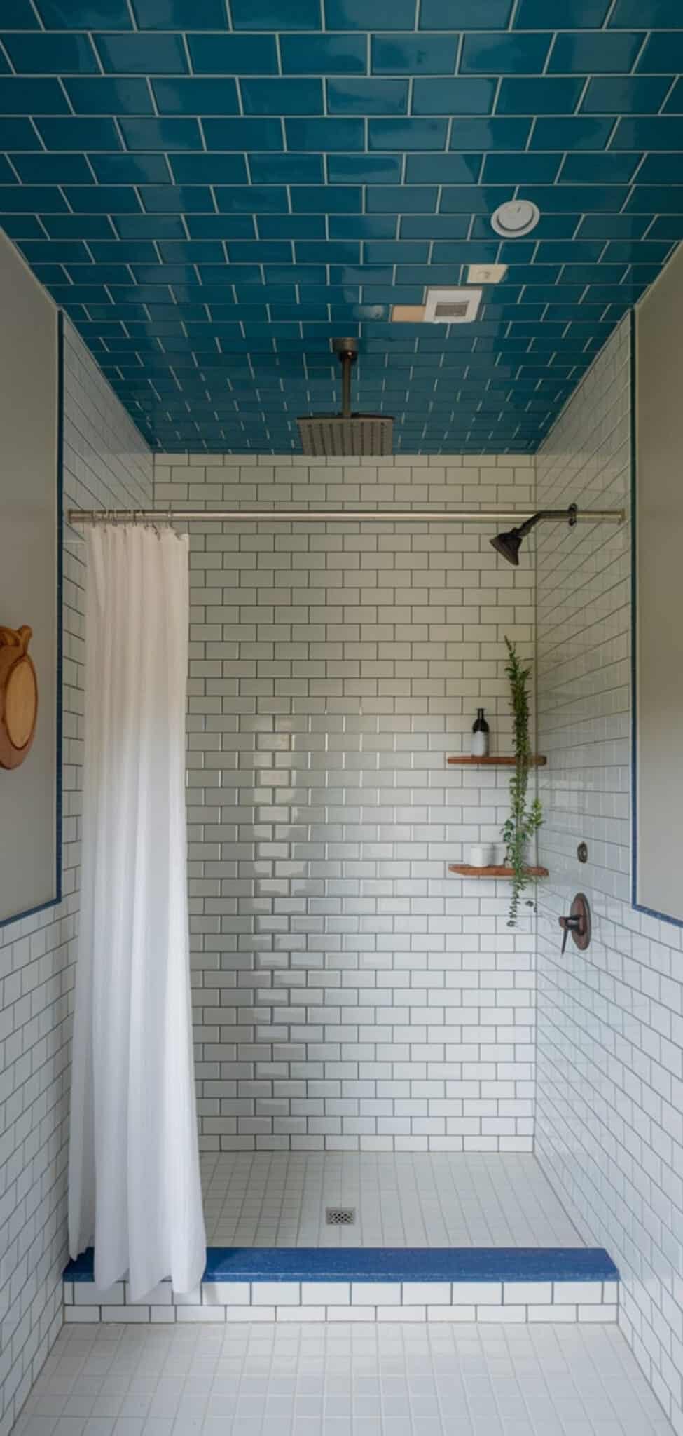 15+ Innovative Tile Shower Ceiling Ideas - The Mega Mom
