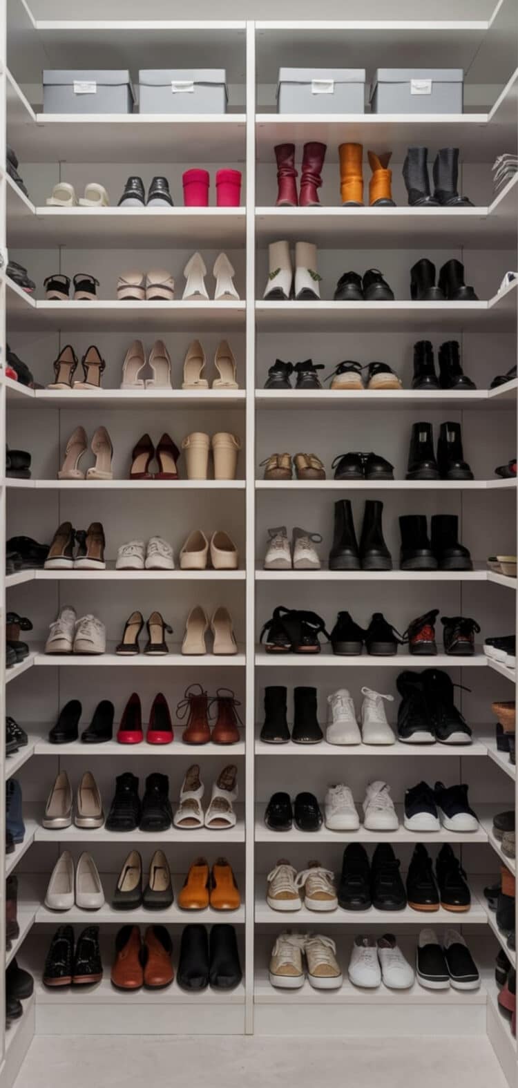 13 Innovative Walking Closet Organization Ideas - The Mega Mom