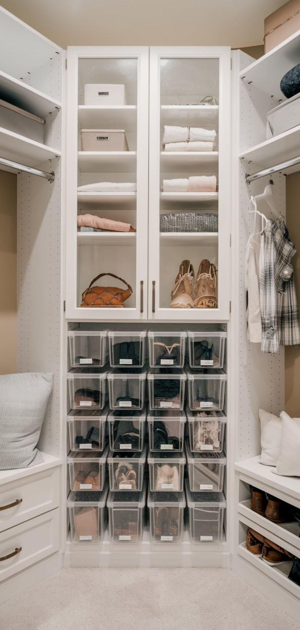 Master Closet Design Layout