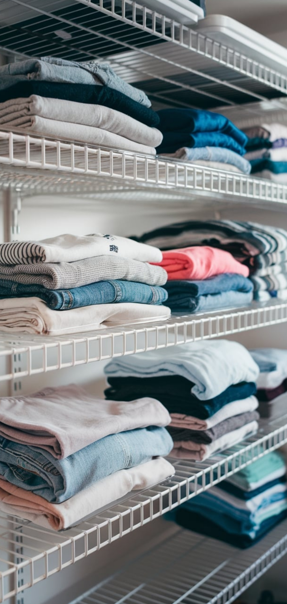 Clothing Shelf Organization