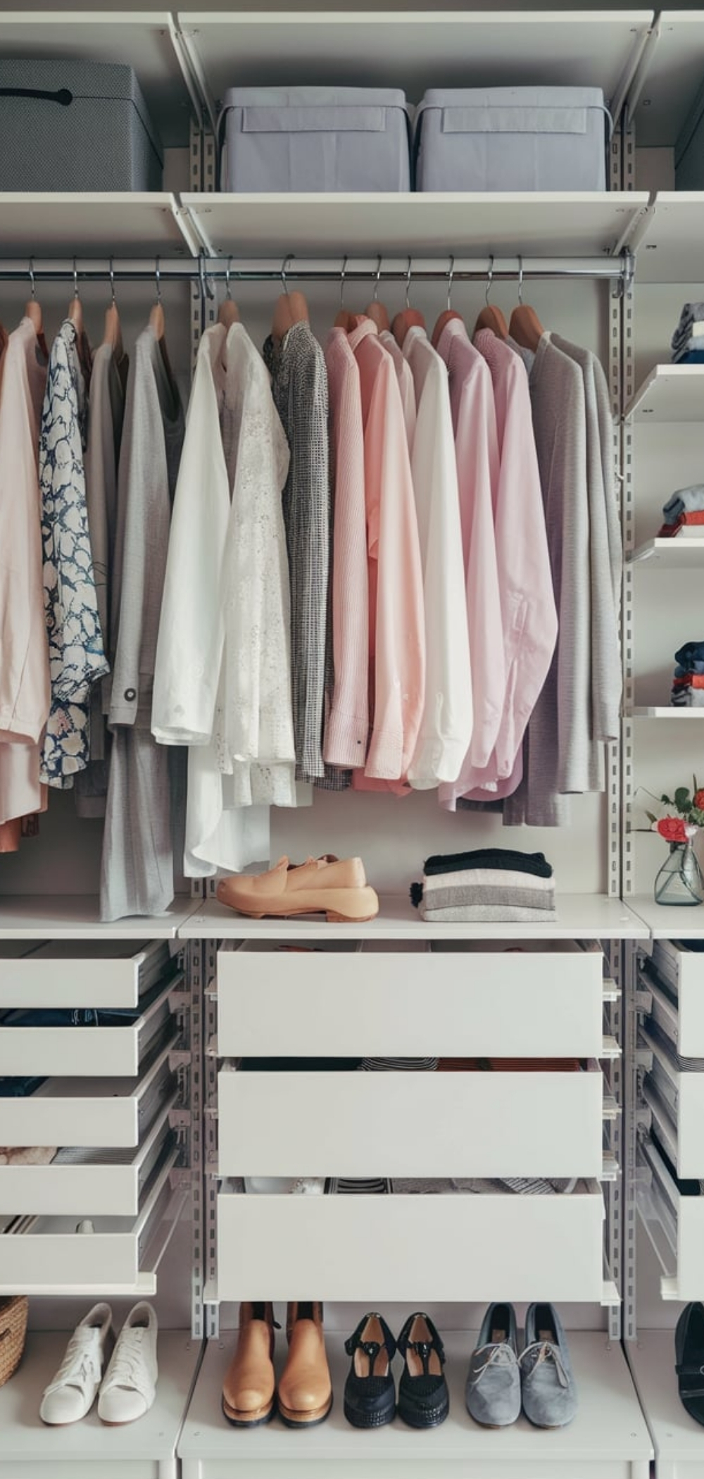 Clothing Shelf Organization