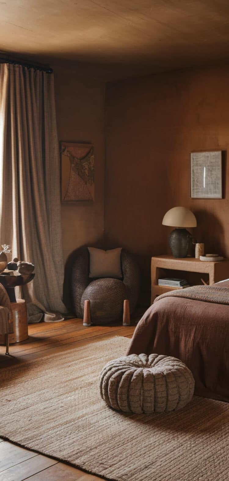 15 Inspiring Brown Bedroom Ideas - The Mega Mom