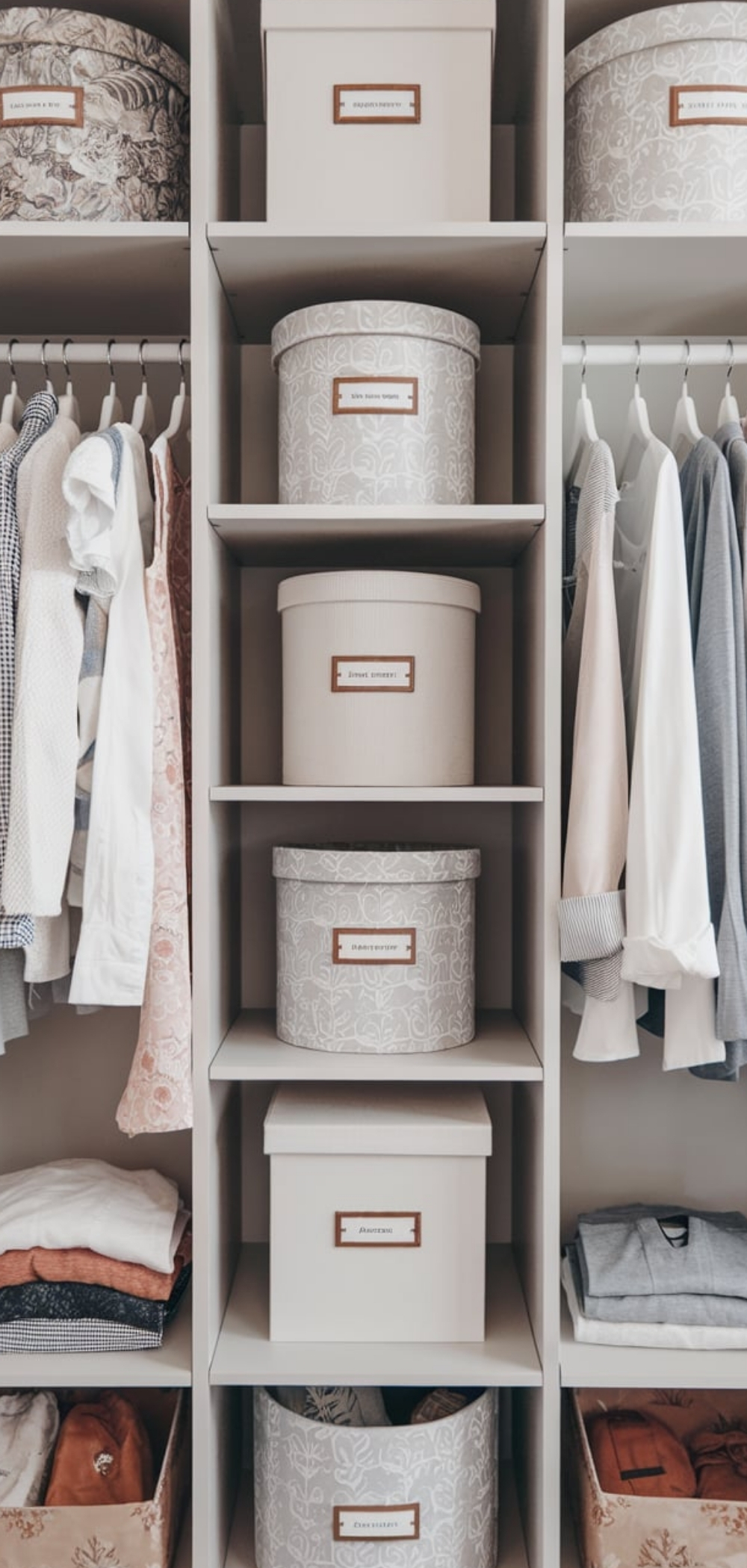 Clothing Shelf Organization