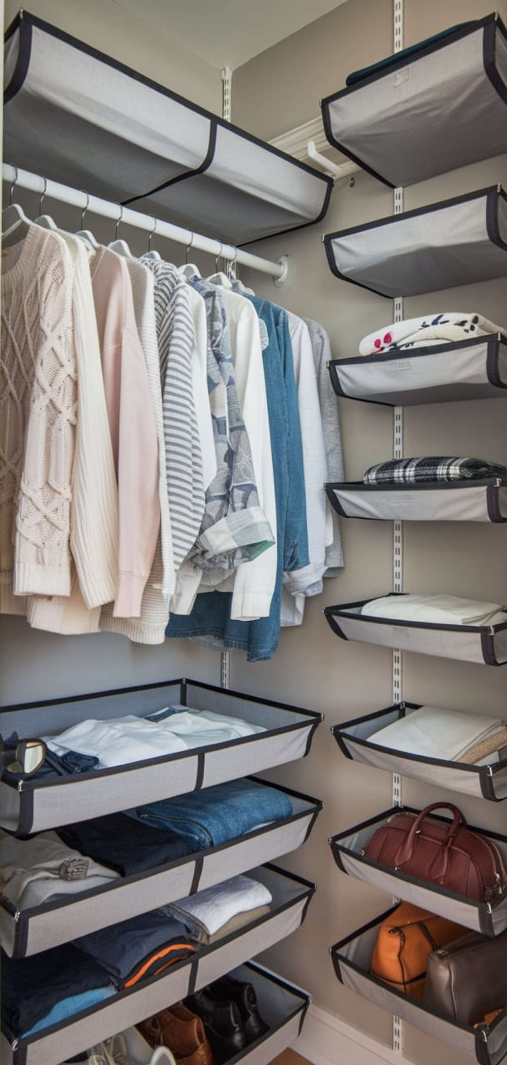 Clothing Shelf Organization