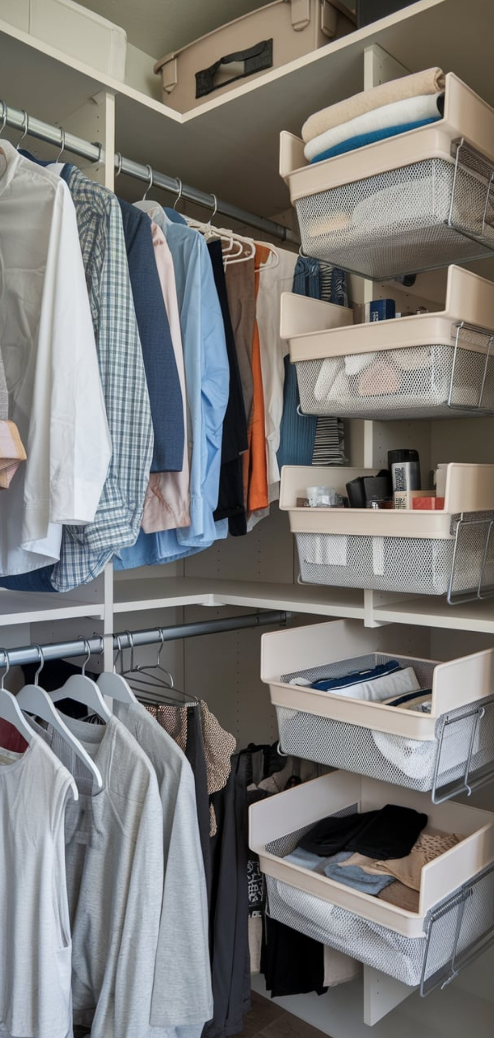 Clothing Shelf Organization