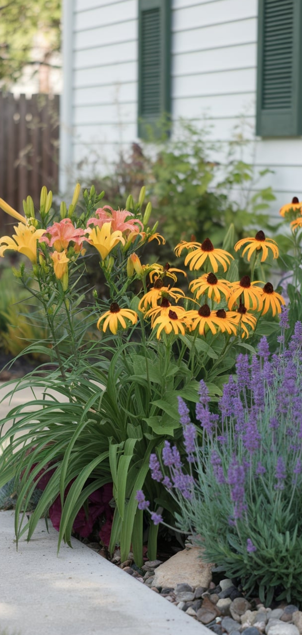 Yard Flower Bed