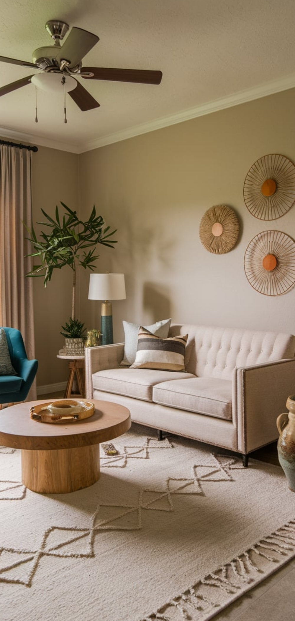 Earthy Spring Living Room Decor Ideas