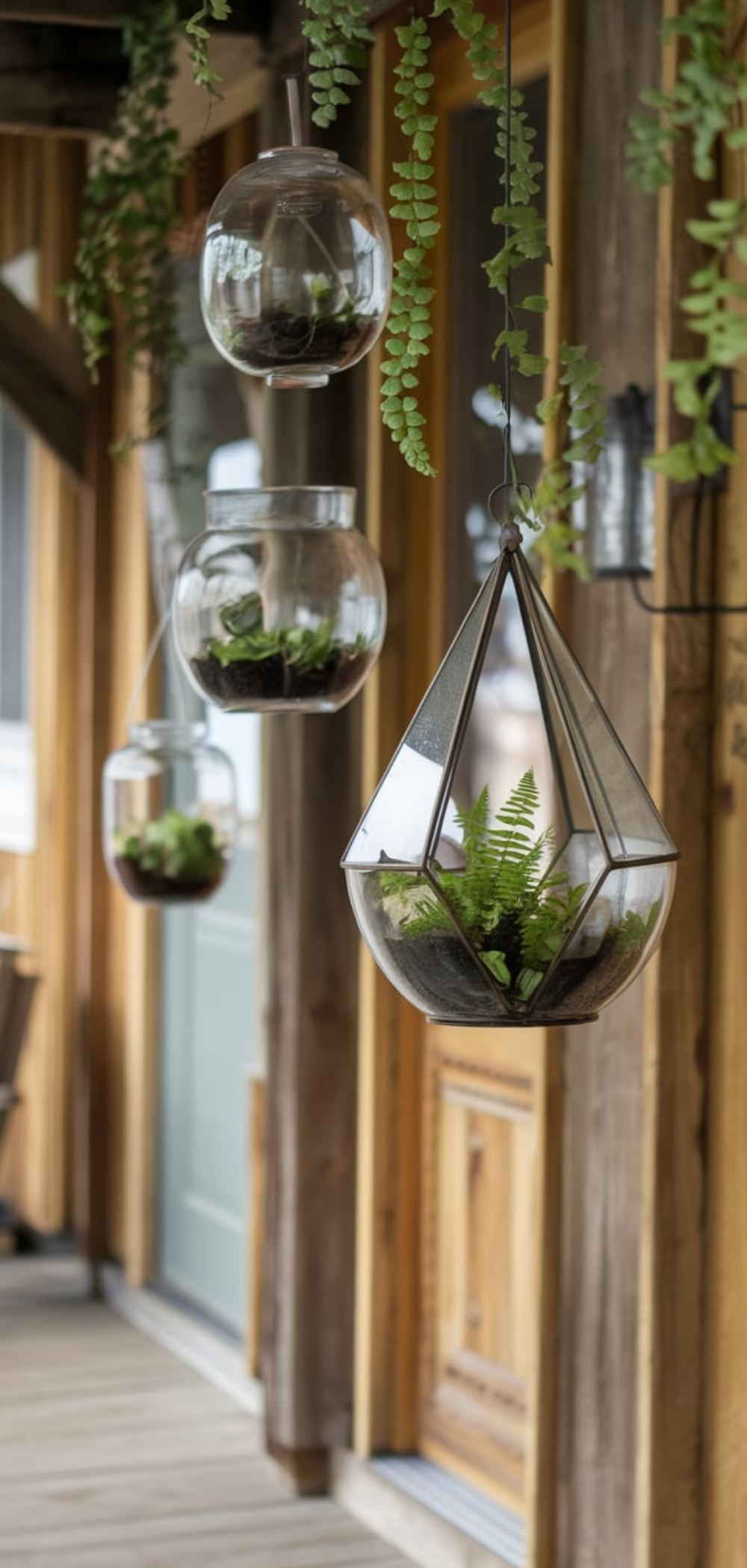 Fern On Front Porch