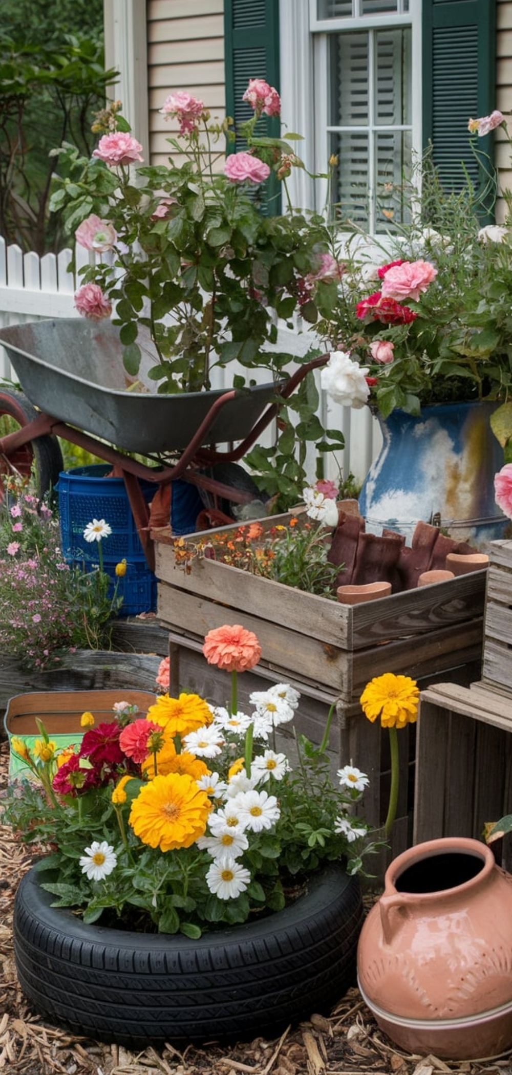 Yard Flower Bed