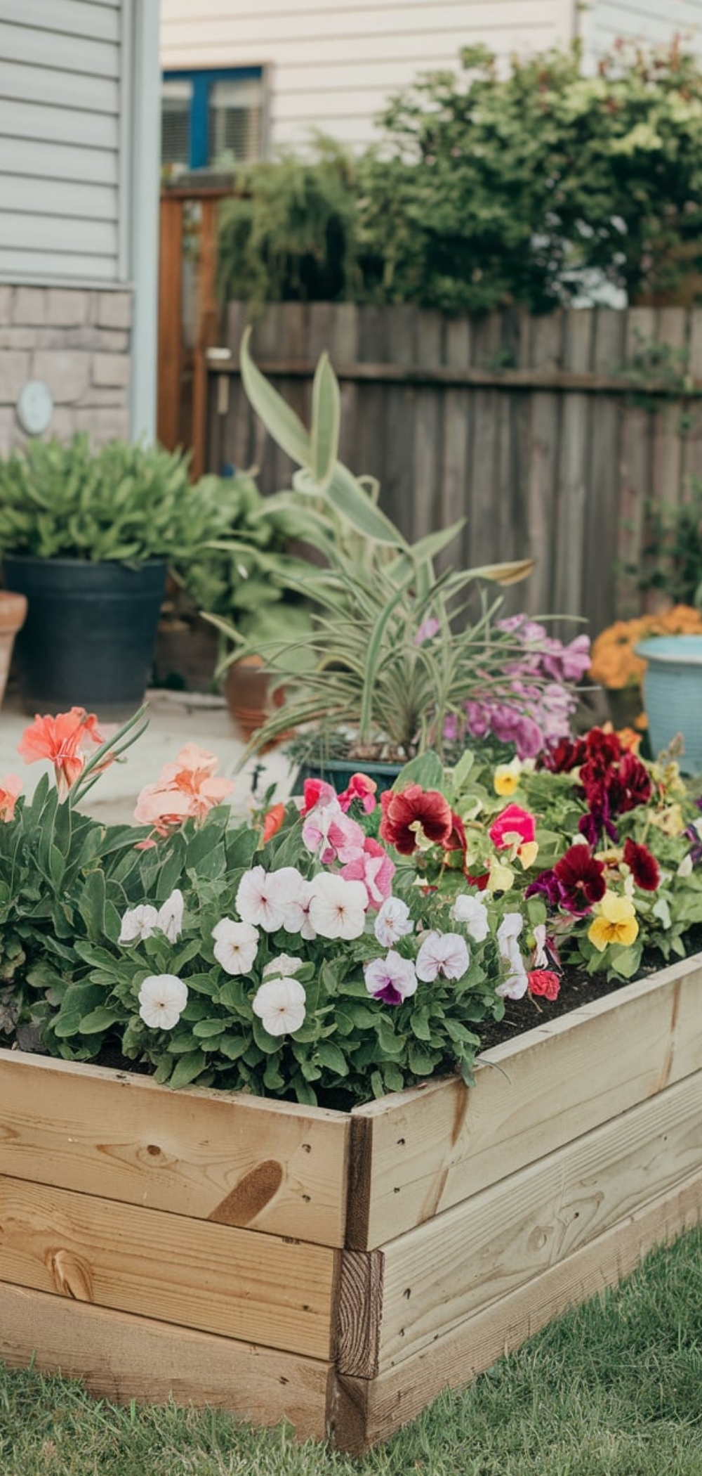 Yard Flower Bed