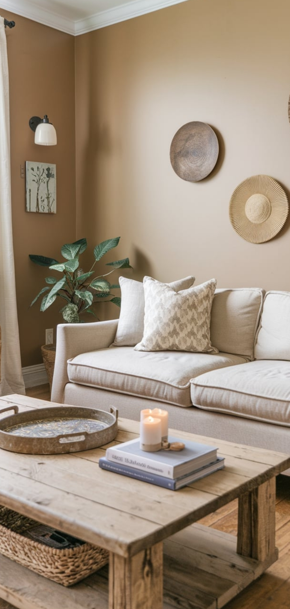 Earthy Spring Living Room Decor Ideas