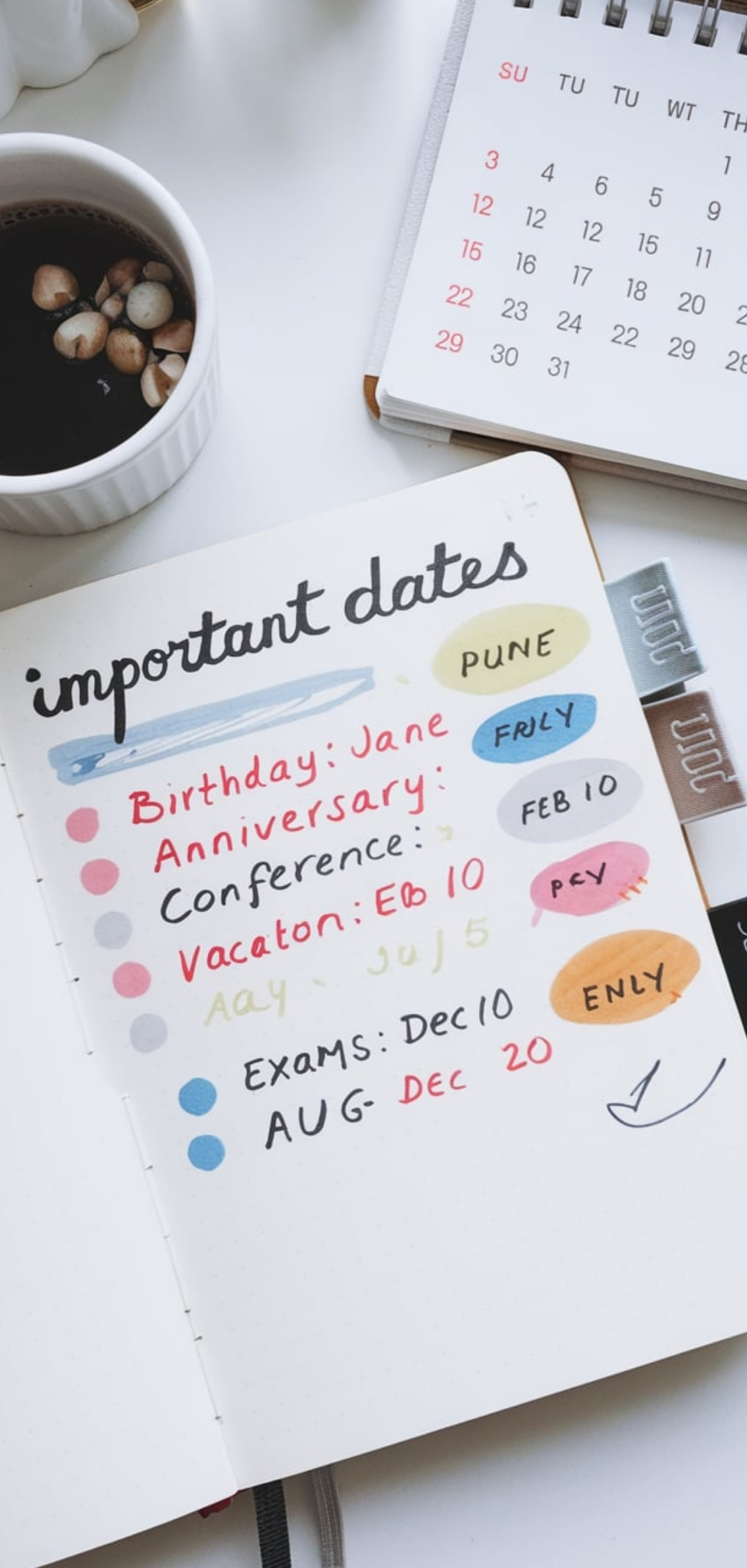 Bullet Journal Ideas