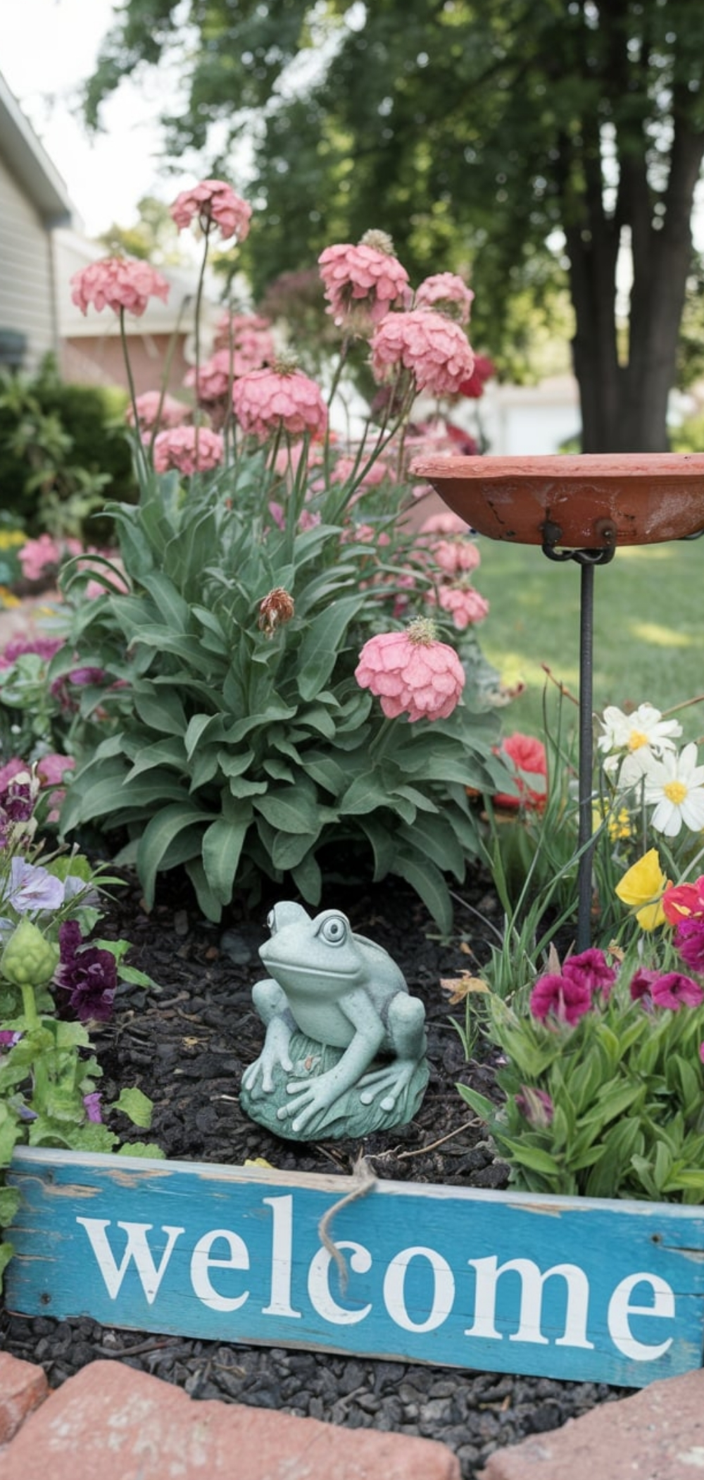 Yard Flower Bed