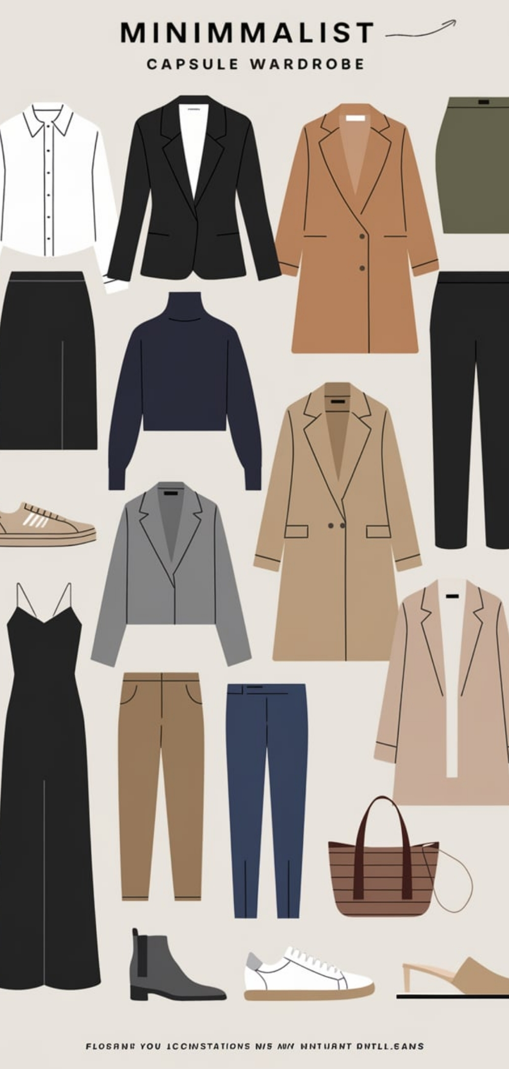 Minimalist Capsule Wardrobe