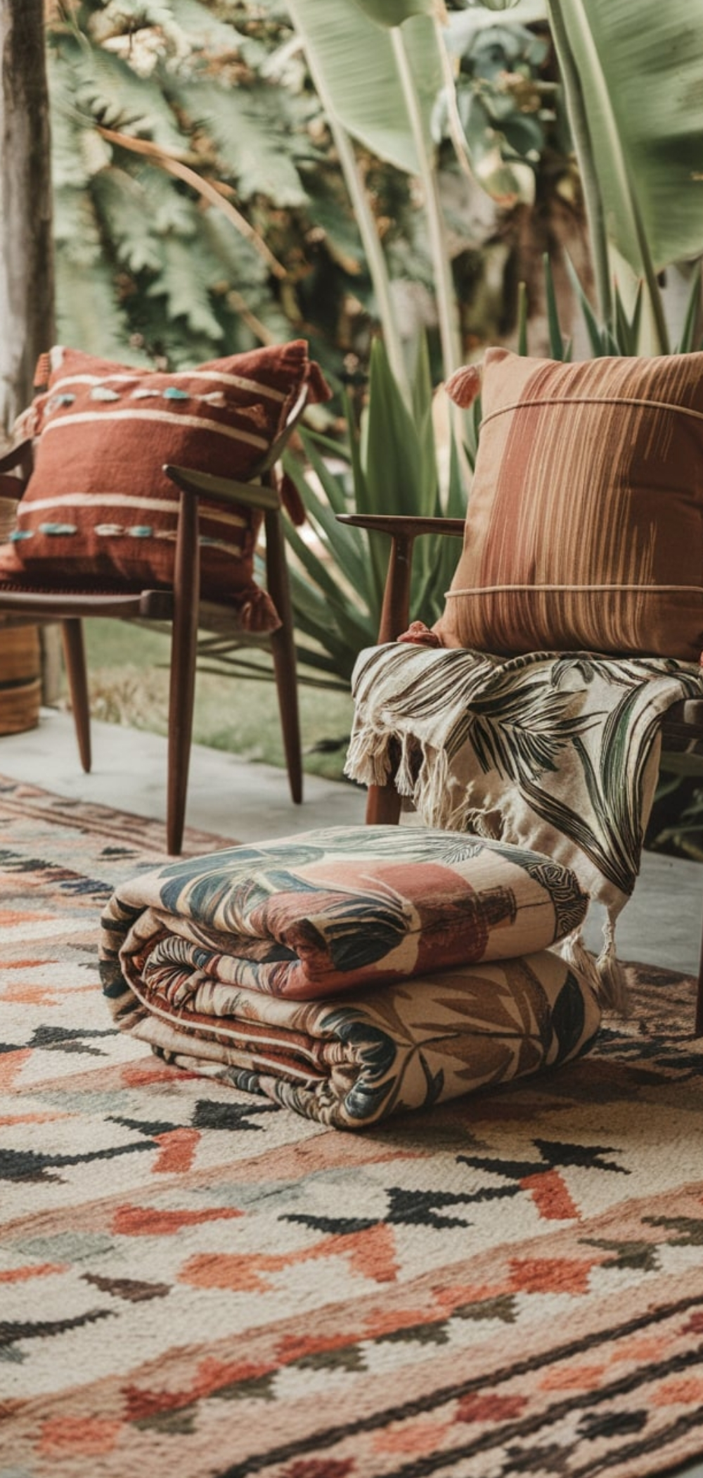 Tropical Bohemian Patio