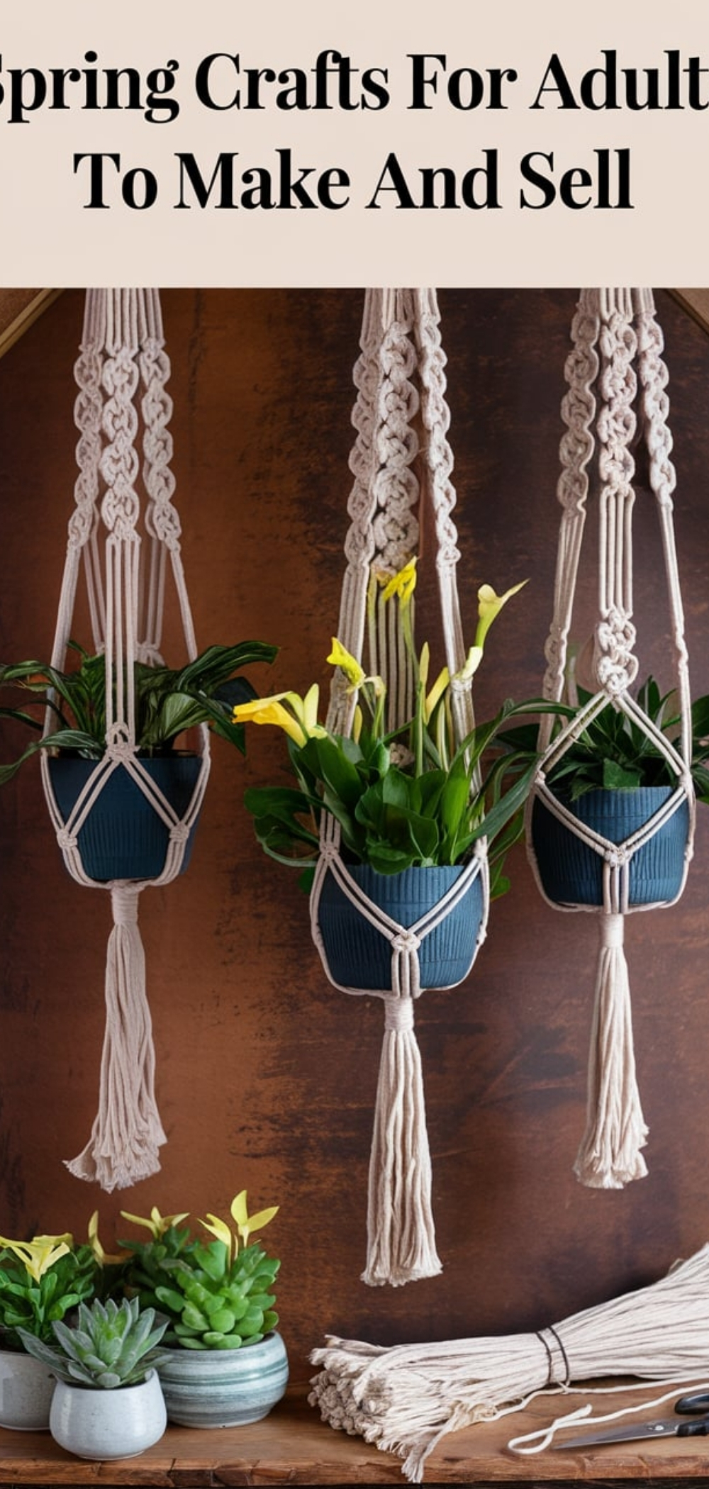 Spring Crafts for Adults