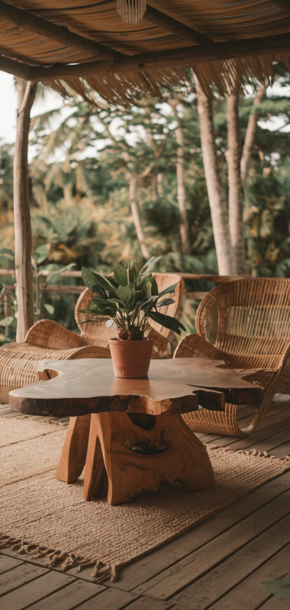 Tropical Bohemian Patio