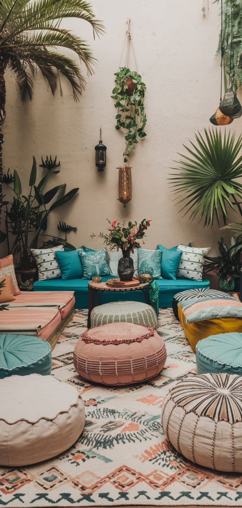 Tropical Bohemian Patio