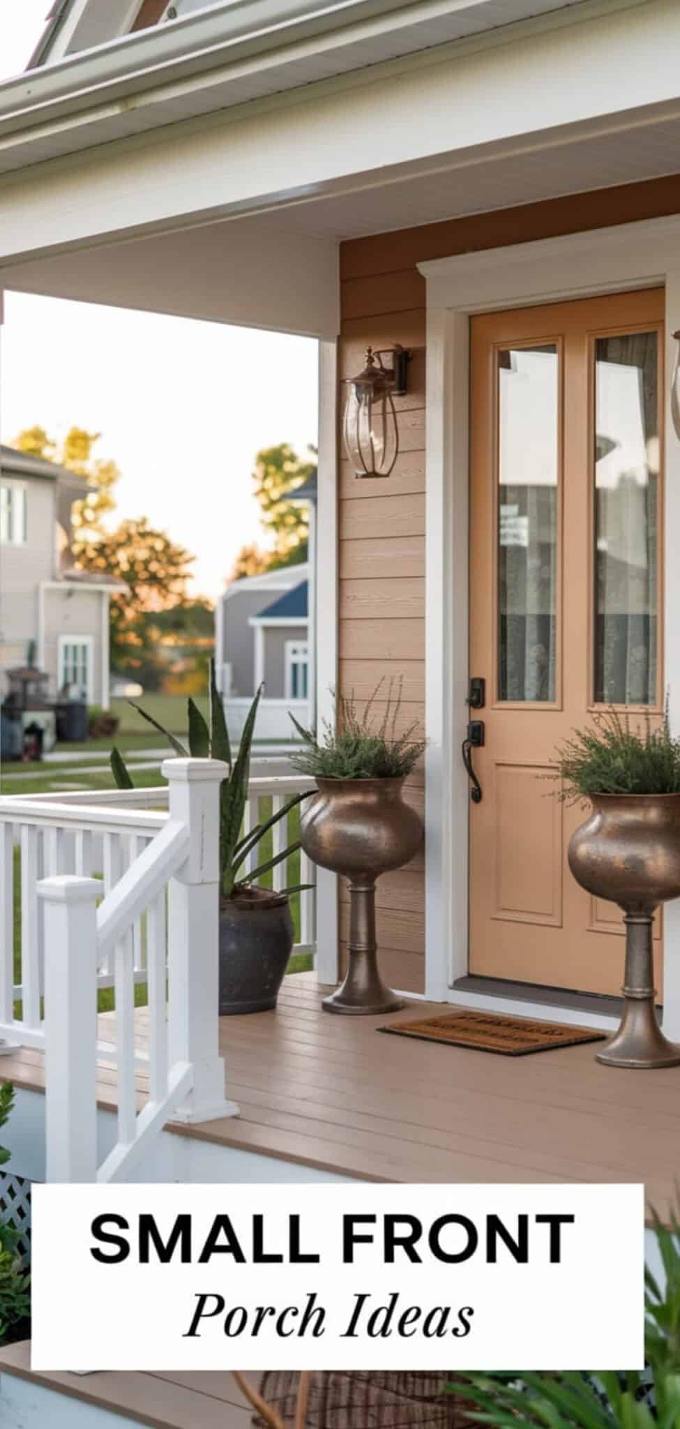 Small Front Porch Ideas Modern