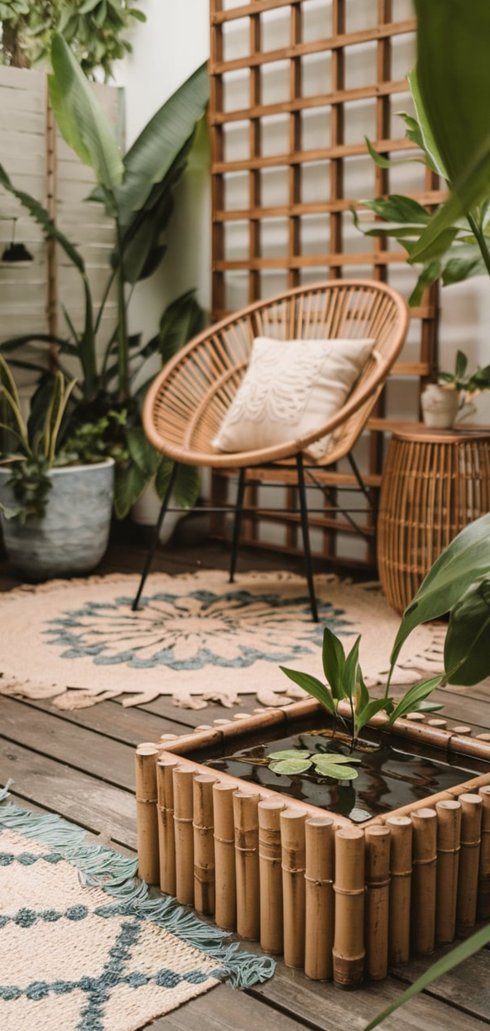 Tropical Bohemian Patio