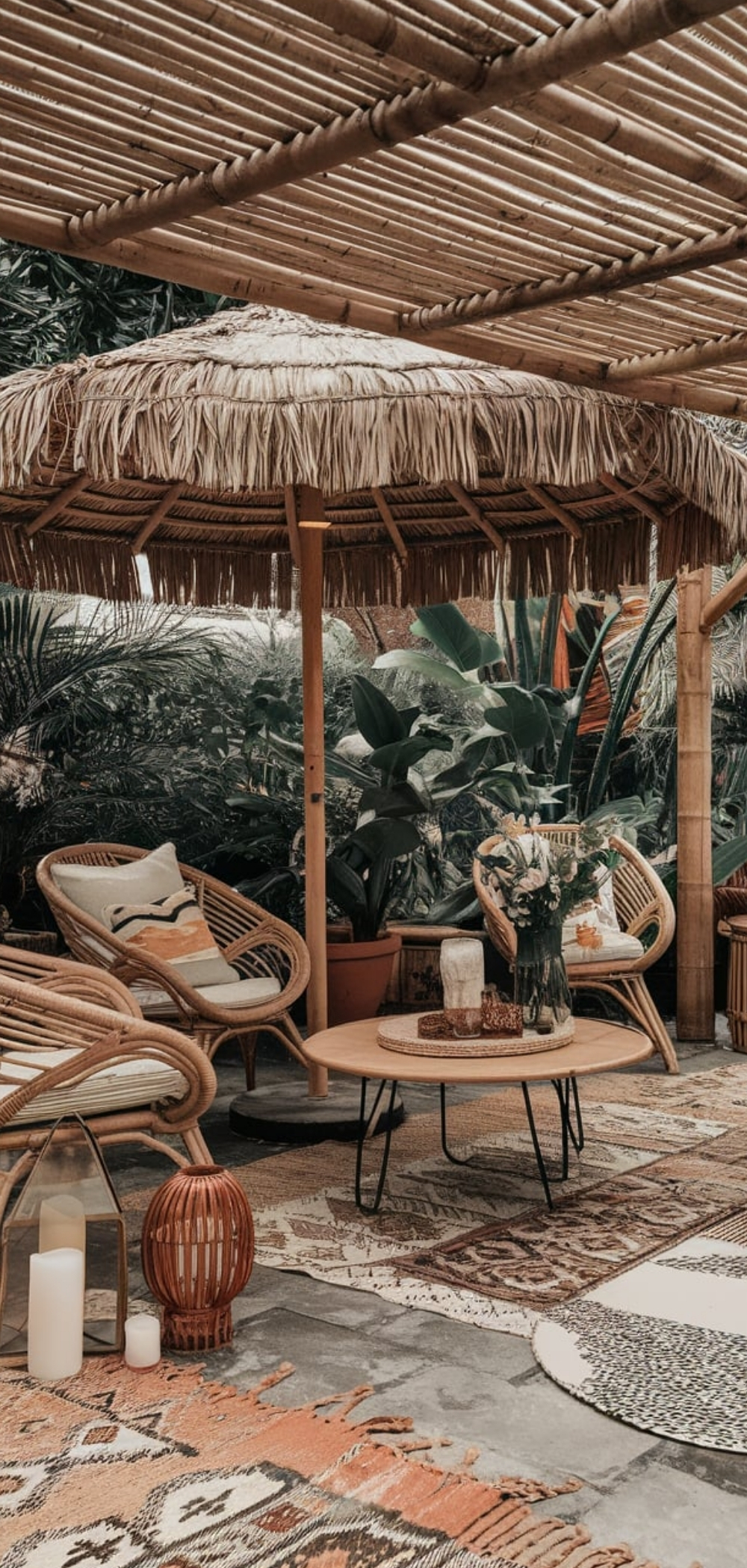 Tropical Bohemian Patio